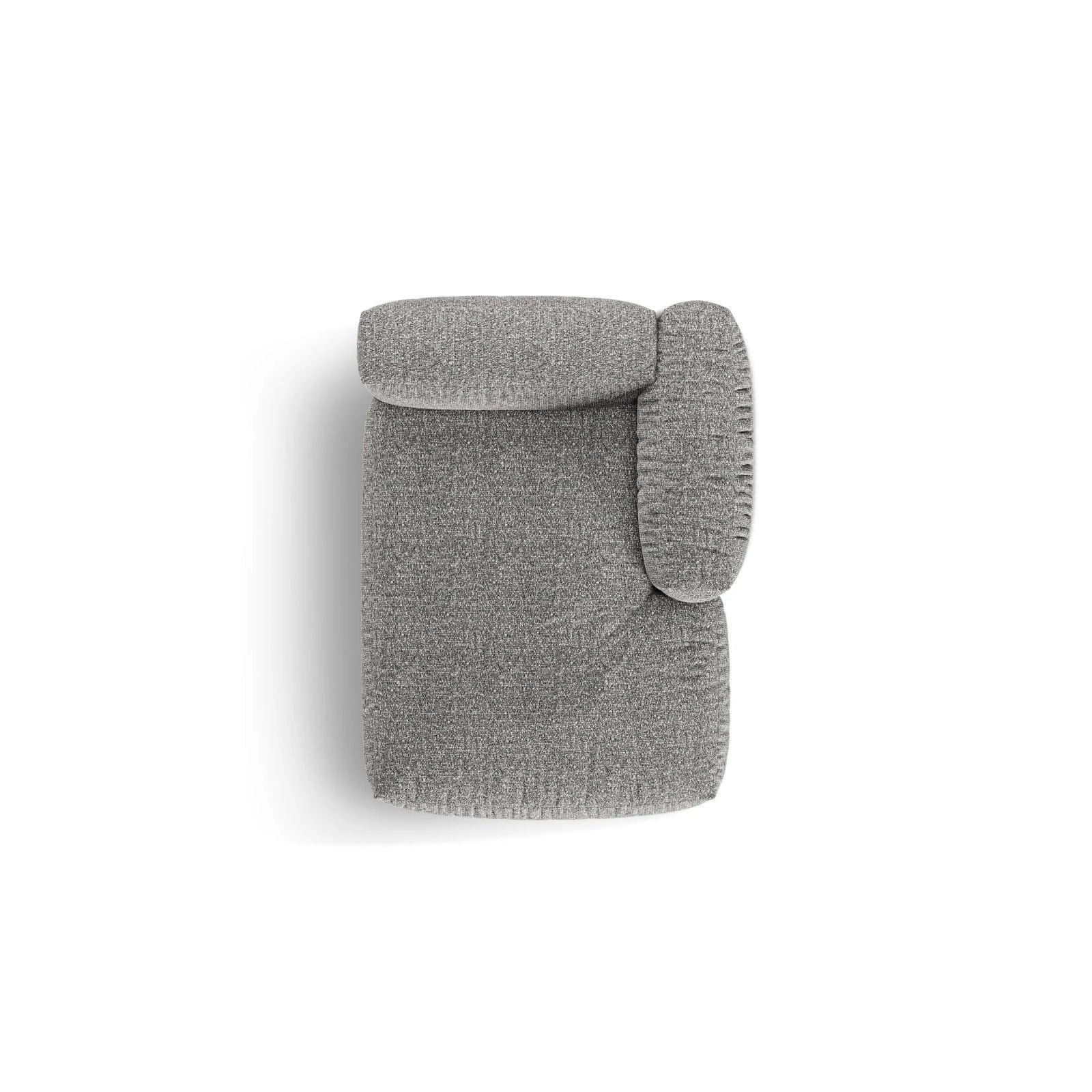 Martina Modulares Sofa Sitzelement, Rechte Seite, aus Samt, Cord, Boucle oder Strukturstoff, 176x120 cm - Image 131