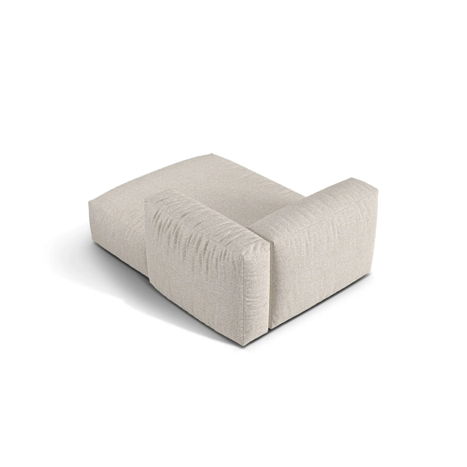 Martina Modulares Sofa Sitzelement, Rechte Seite, aus Samt, Cord, Boucle oder Strukturstoff, 176x120 cm - Image 136