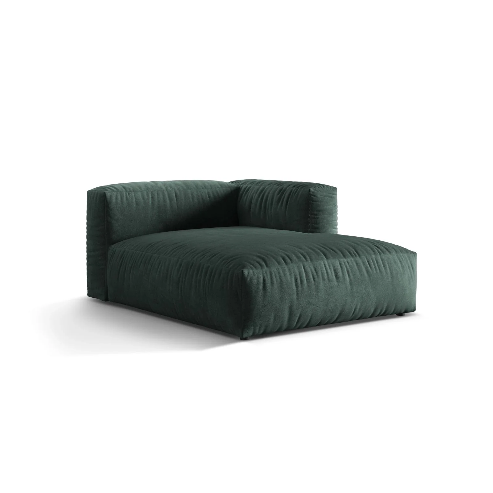 Martina Modulares Sofa Sitzelement, Rechte Seite, aus Samt, Cord, Boucle oder Strukturstoff, 176x120 cm - Image 21