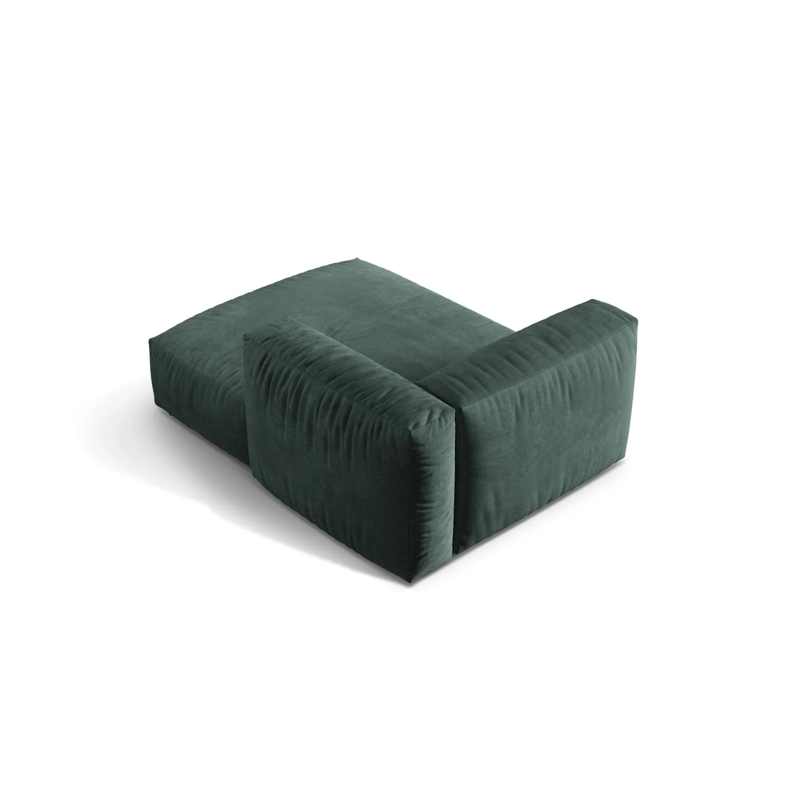 Martina Modulares Sofa Sitzelement, Rechte Seite, aus Samt, Cord, Boucle oder Strukturstoff, 176x120 cm - Image 22