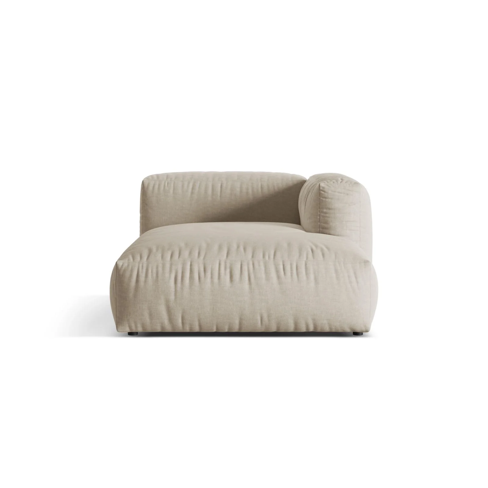 Martina Modulares Sofa Sitzelement, Rechte Seite, aus Samt, Cord, Boucle oder Strukturstoff, 176x120 cm - Image 37