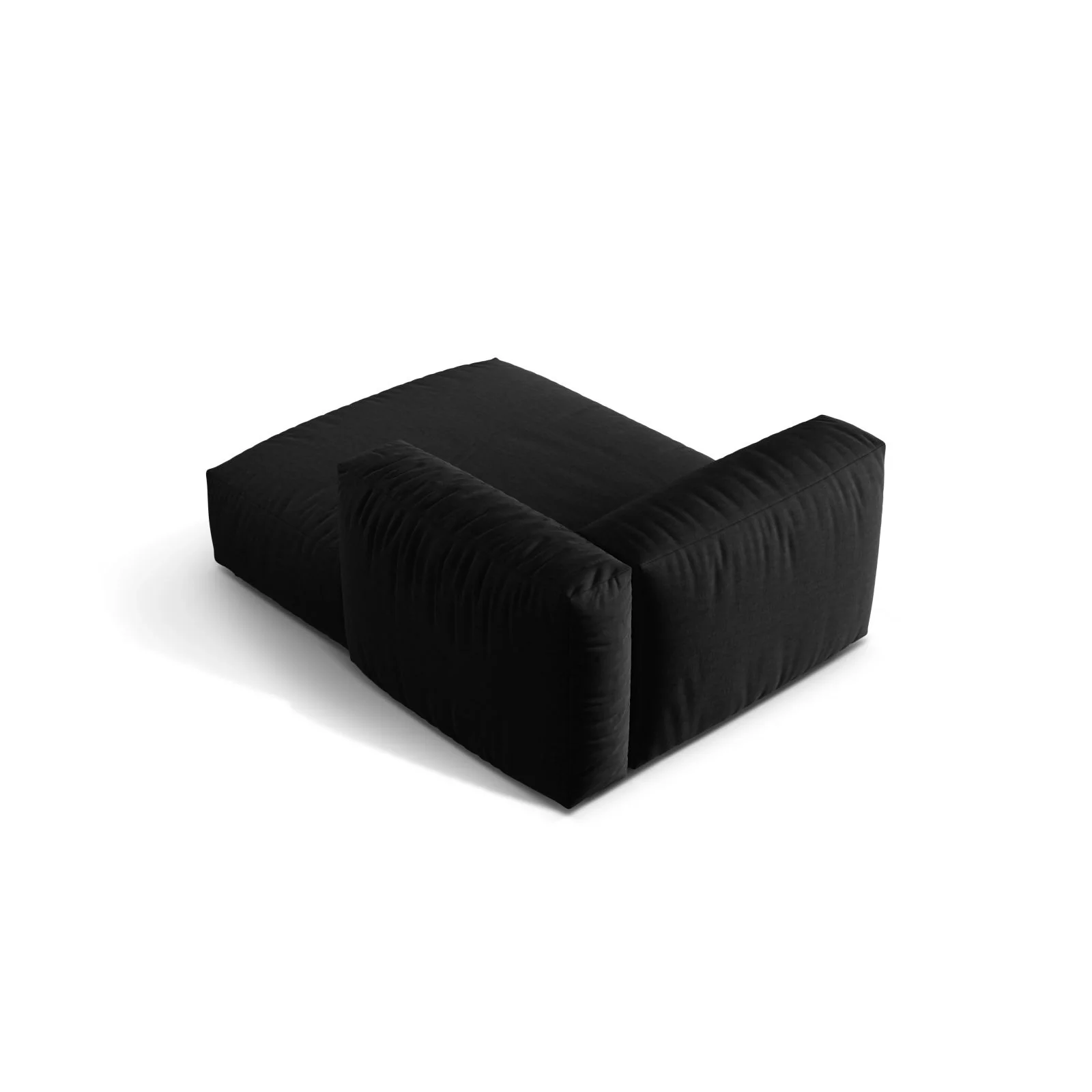 Martina Modulares Sofa Sitzelement, Rechte Seite, aus Samt, Cord, Boucle oder Strukturstoff, 176x120 cm - Image 58