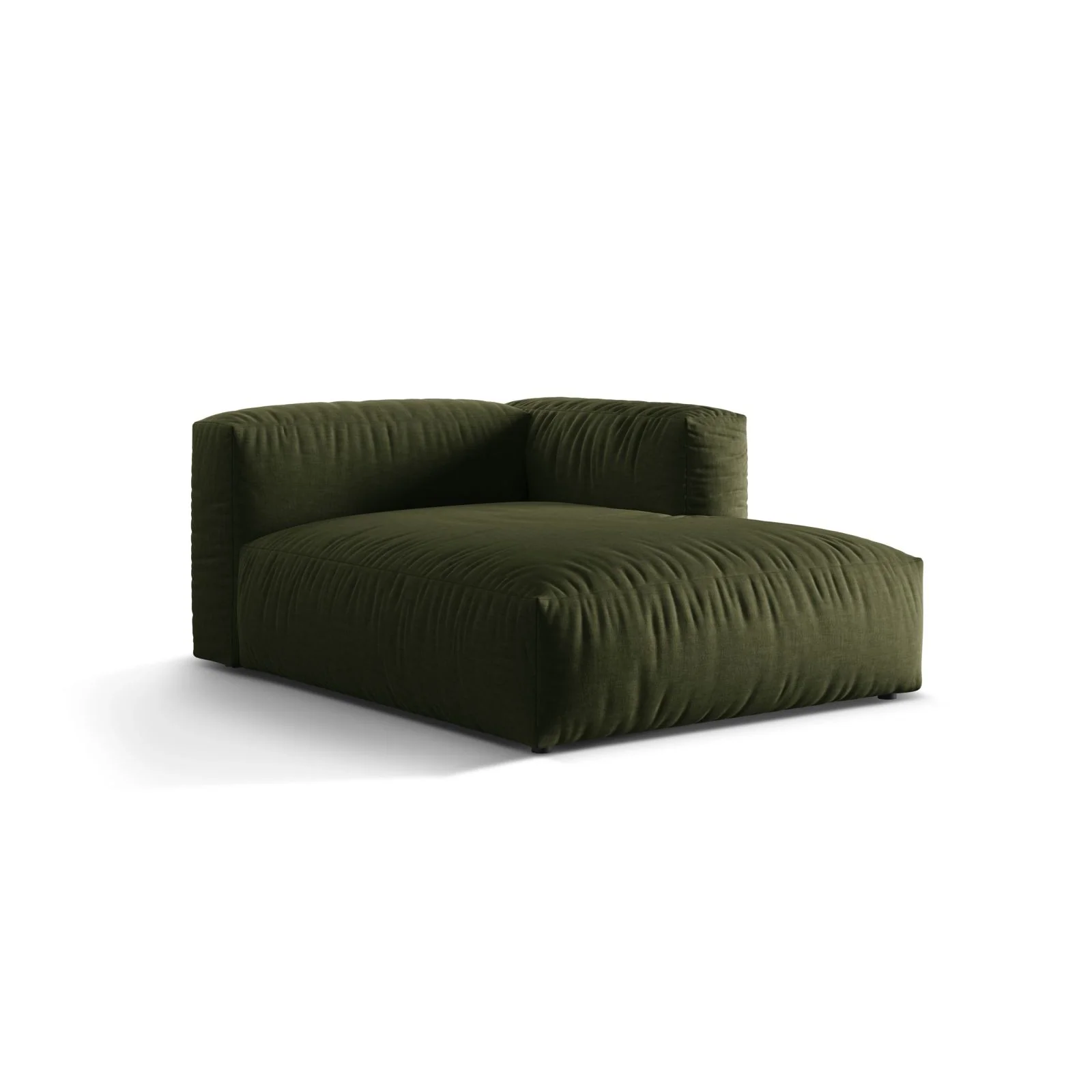 Martina Modulares Sofa Sitzelement, Rechte Seite, aus Samt, Cord, Boucle oder Strukturstoff, 176x120 cm - Image 69