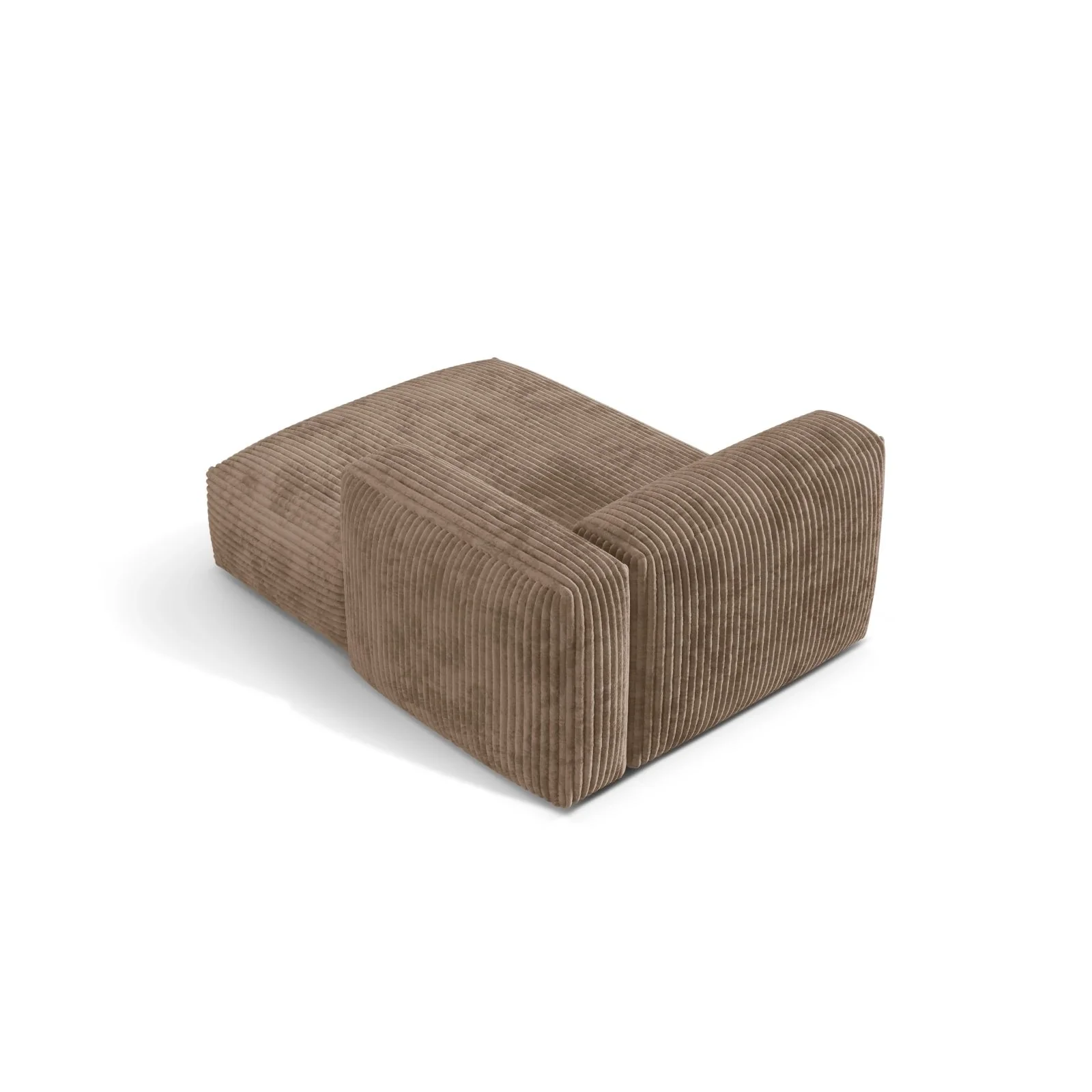 Martina Modulares Sofa Sitzelement, Rechte Seite, aus Samt, Cord, Boucle oder Strukturstoff, 176x120 cm - Image 88