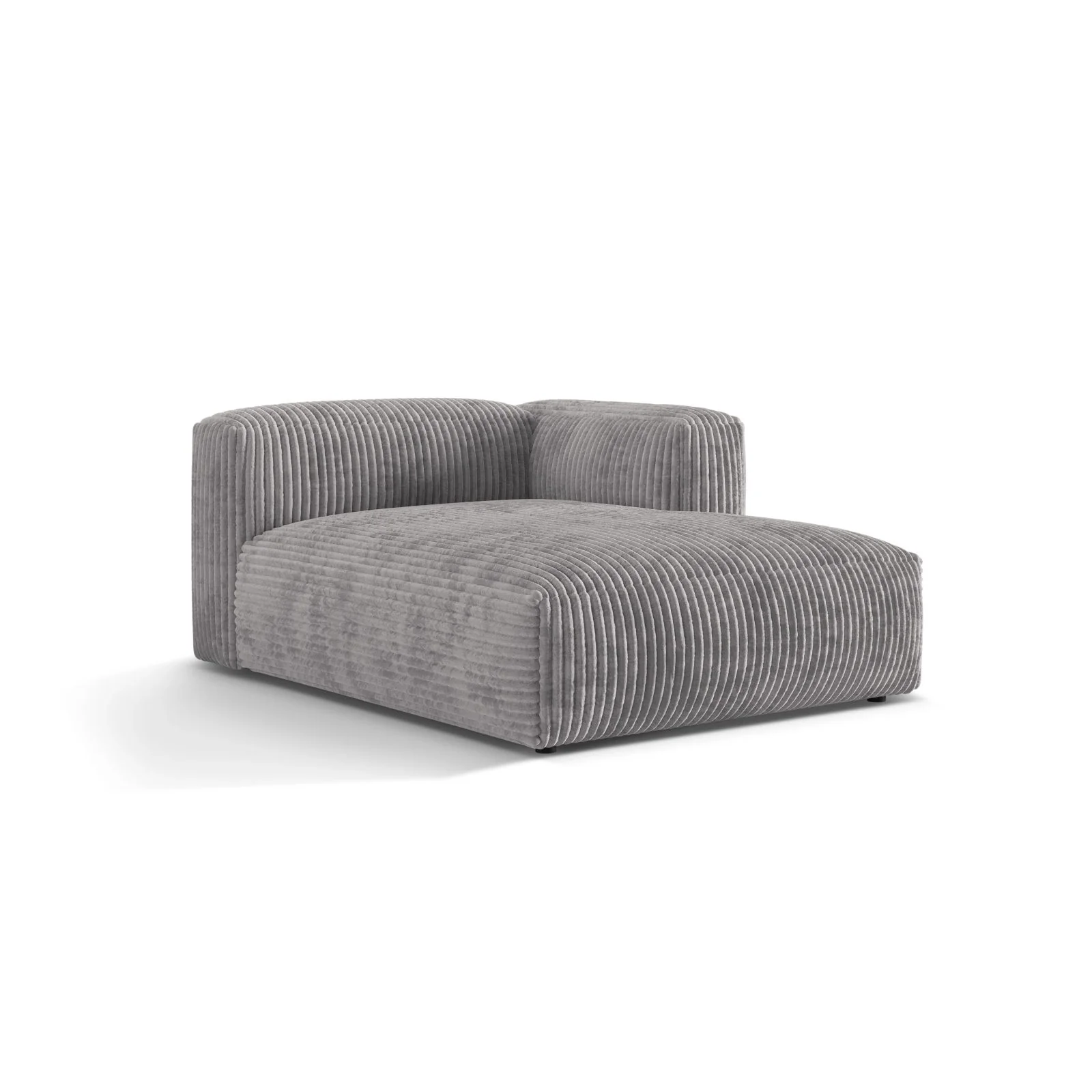 Martina Modulares Sofa Sitzelement, Rechte Seite, aus Samt, Cord, Boucle oder Strukturstoff, 176x120 cm - Image 99