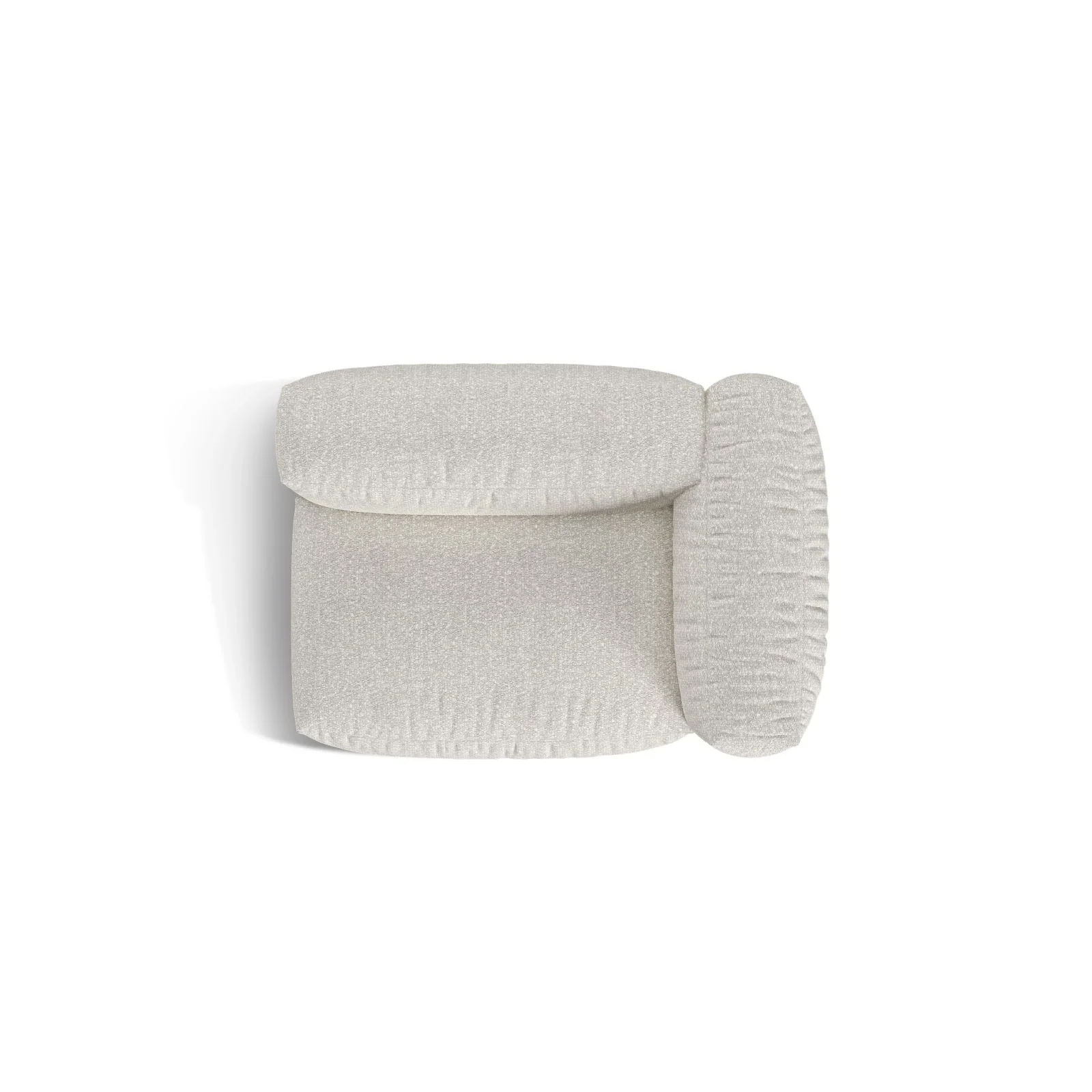 Martina Modulares Sofa Sitzelement, Rechte Seite, Sitztiefe 76 cm, aus Samt, Cord, Boucle oder Strukturstoff, 120x106 cm - Image 113