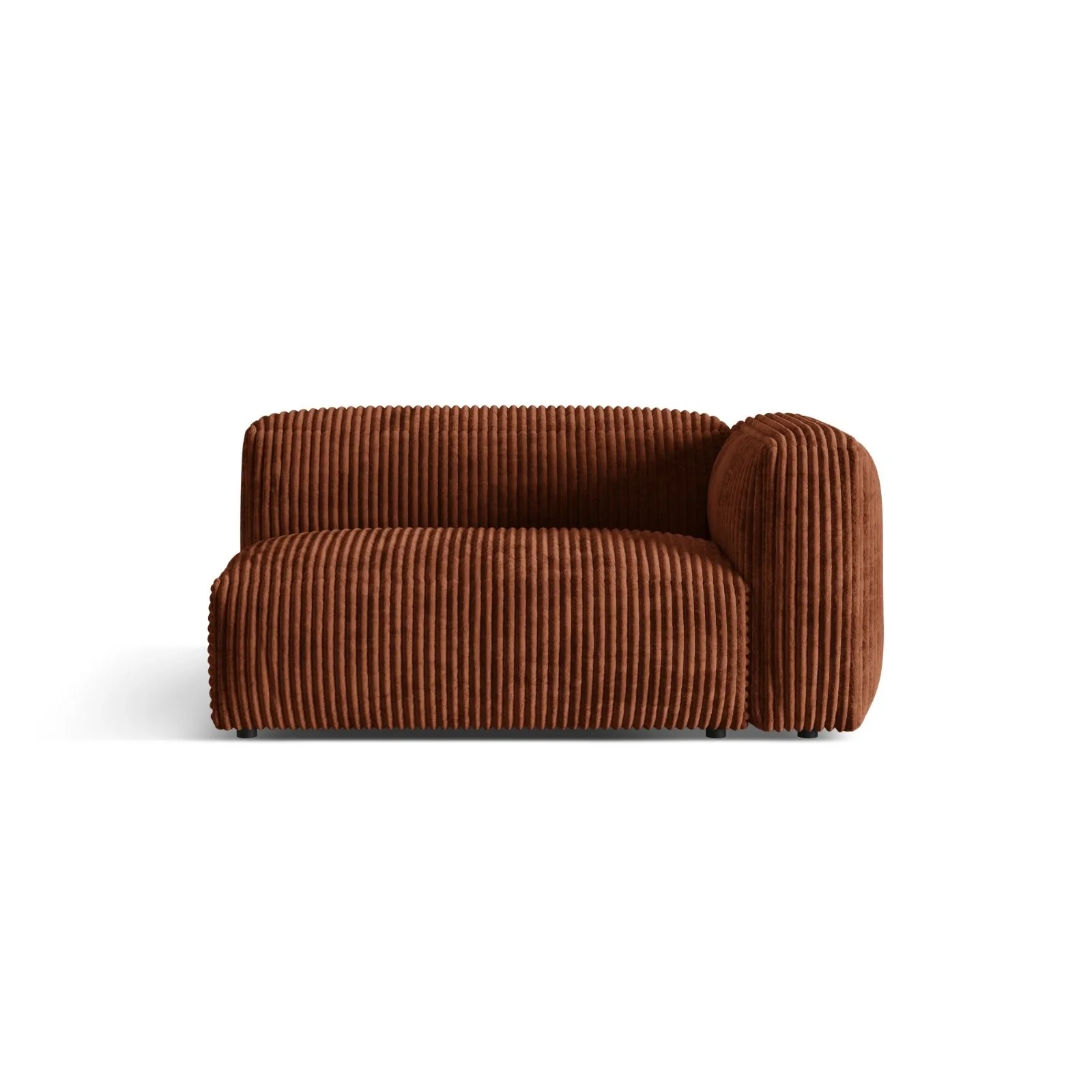 Martina Modulares Sofa Sitzelement, Rechte Seite, Sitztiefe 76 cm, aus Samt, Cord, Boucle oder Strukturstoff, 160x106 cm - Image 103