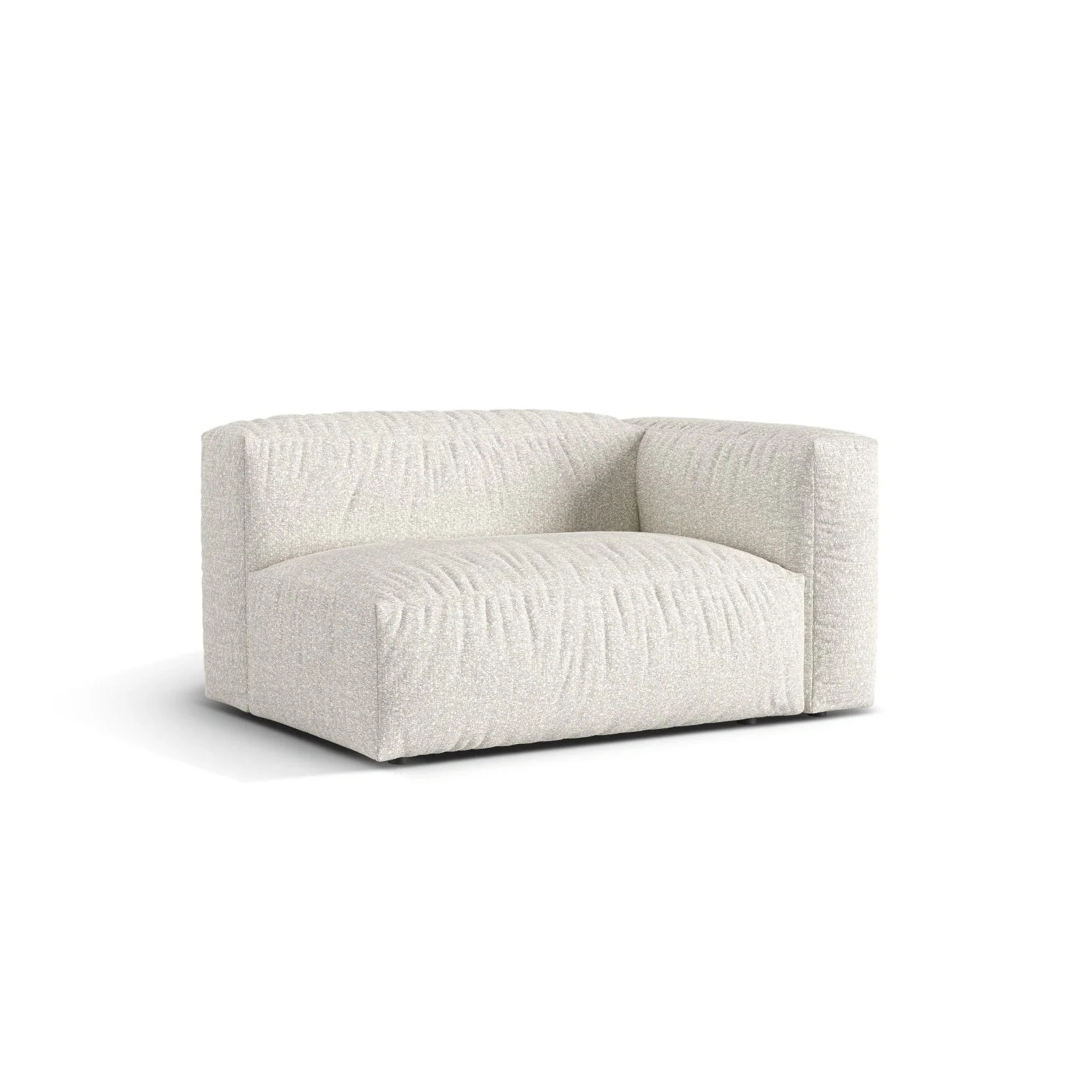 Martina Modulares Sofa Sitzelement, Rechte Seite, Sitztiefe 76 cm, aus Samt, Cord, Boucle oder Strukturstoff, 160x106 cm - Image 111