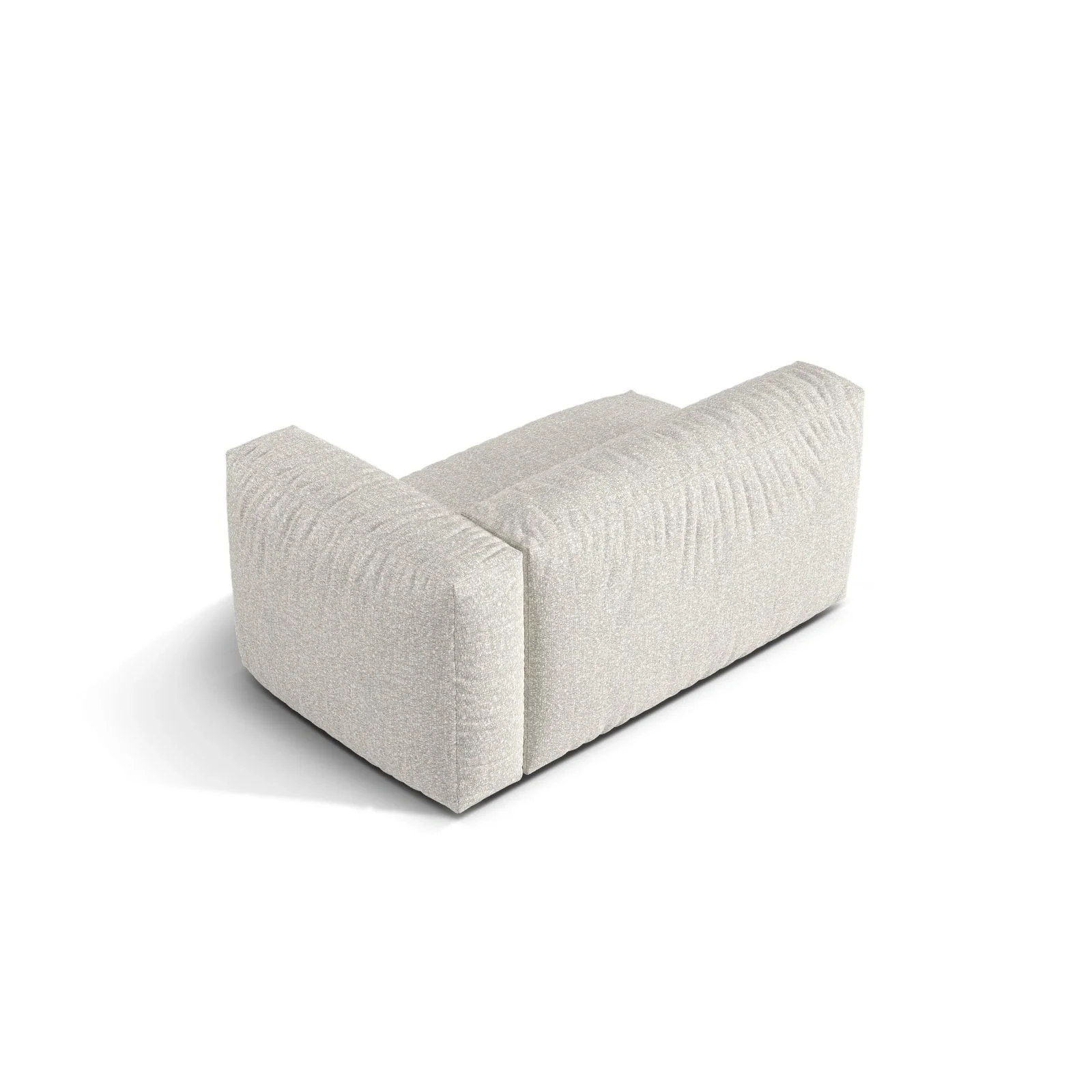 Martina Modulares Sofa Sitzelement, Rechte Seite, Sitztiefe 76 cm, aus Samt, Cord, Boucle oder Strukturstoff, 160x106 cm - Image 112