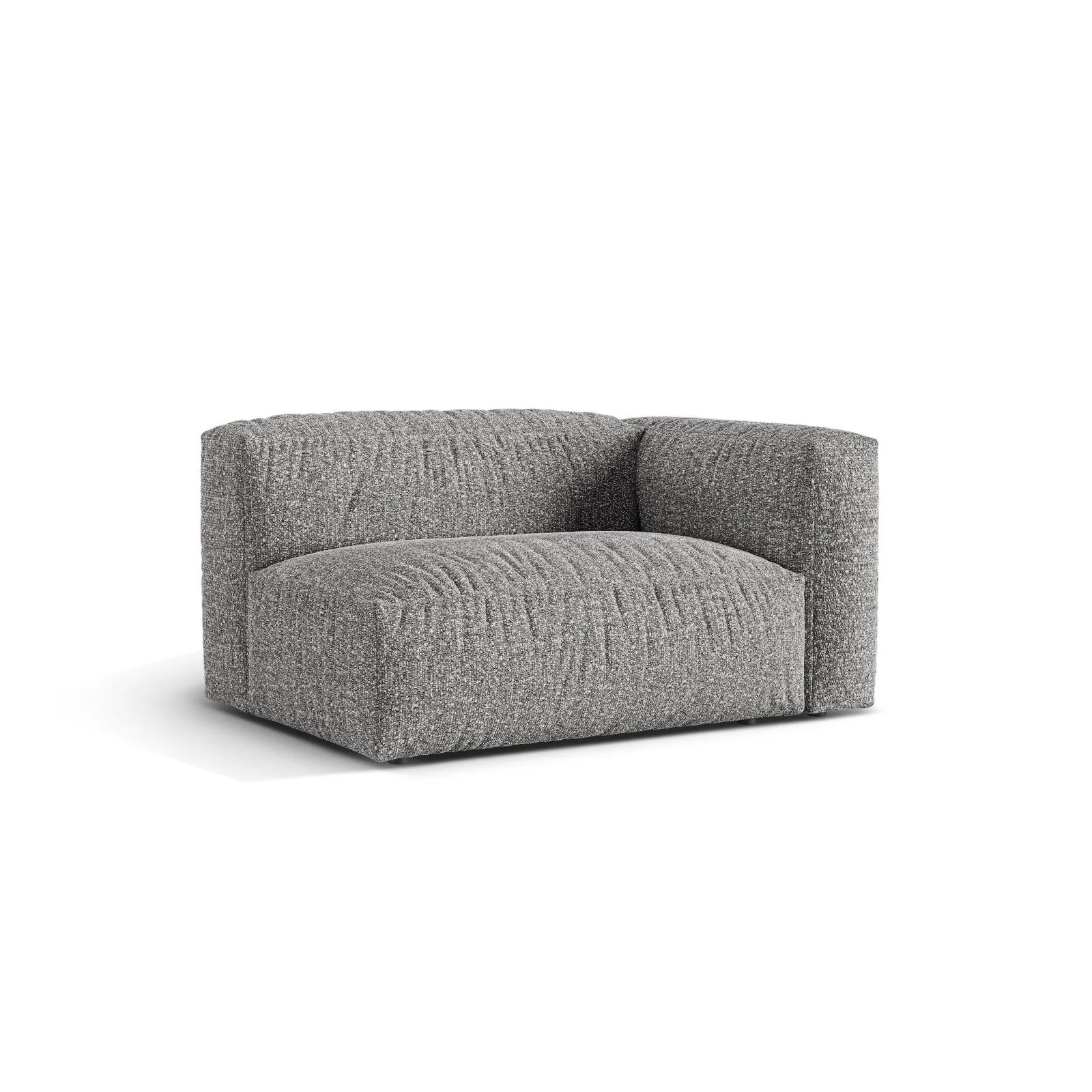 Martina Modulares Sofa Sitzelement, Rechte Seite, Sitztiefe 76 cm, aus Samt, Cord, Boucle oder Strukturstoff, 160x106 cm - Image 129