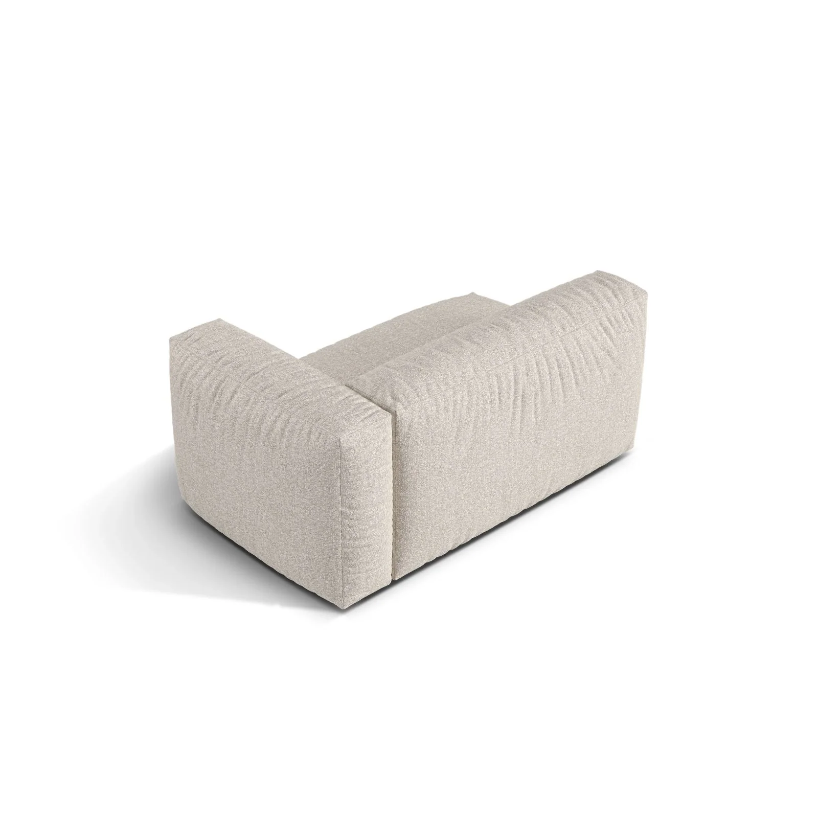 Martina Modulares Sofa Sitzelement, Rechte Seite, Sitztiefe 76 cm, aus Samt, Cord, Boucle oder Strukturstoff, 160x106 cm - Image 136