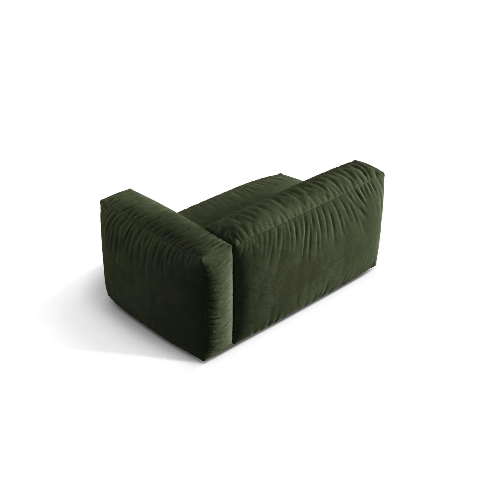 Martina Modulares Sofa Sitzelement, Rechte Seite, Sitztiefe 76 cm, aus Samt, Cord, Boucle oder Strukturstoff, 160x106 cm - Image 16