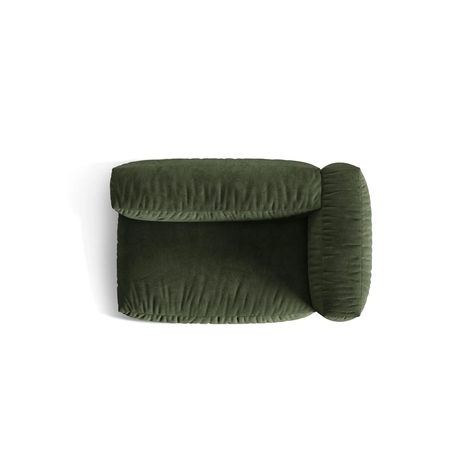 Martina Modulares Sofa Sitzelement, Rechte Seite, Sitztiefe 76 cm, aus Samt, Cord, Boucle oder Strukturstoff, 160x106 cm - Image 17