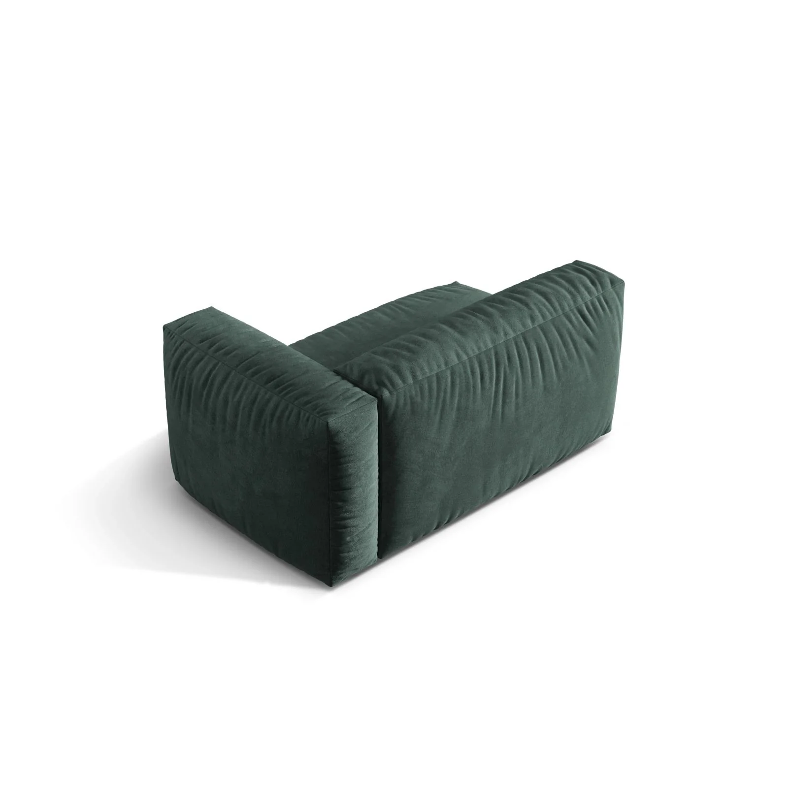 Martina Modulares Sofa Sitzelement, Rechte Seite, Sitztiefe 76 cm, aus Samt, Cord, Boucle oder Strukturstoff, 160x106 cm - Image 22