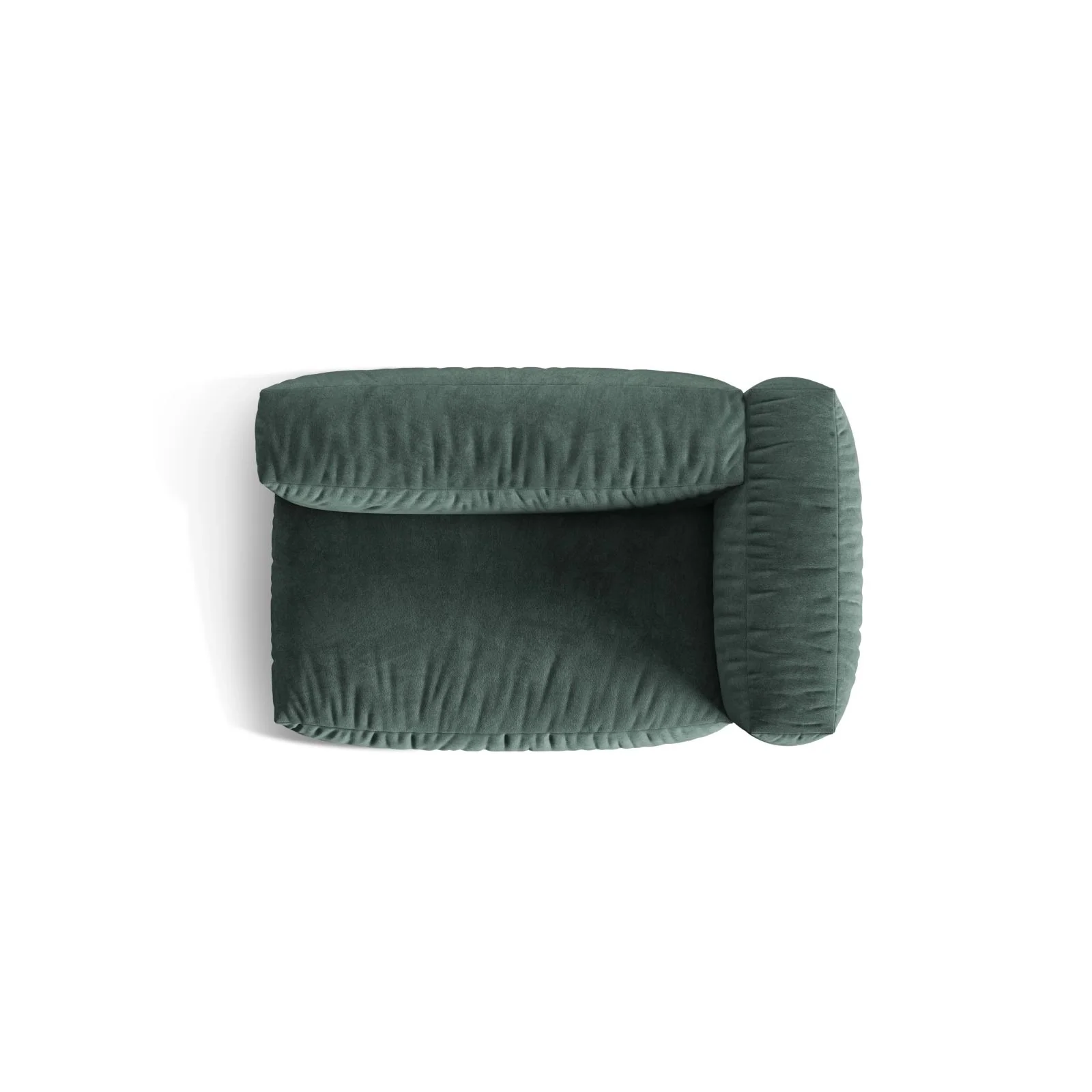 Martina Modulares Sofa Sitzelement, Rechte Seite, Sitztiefe 76 cm, aus Samt, Cord, Boucle oder Strukturstoff, 160x106 cm - Image 23