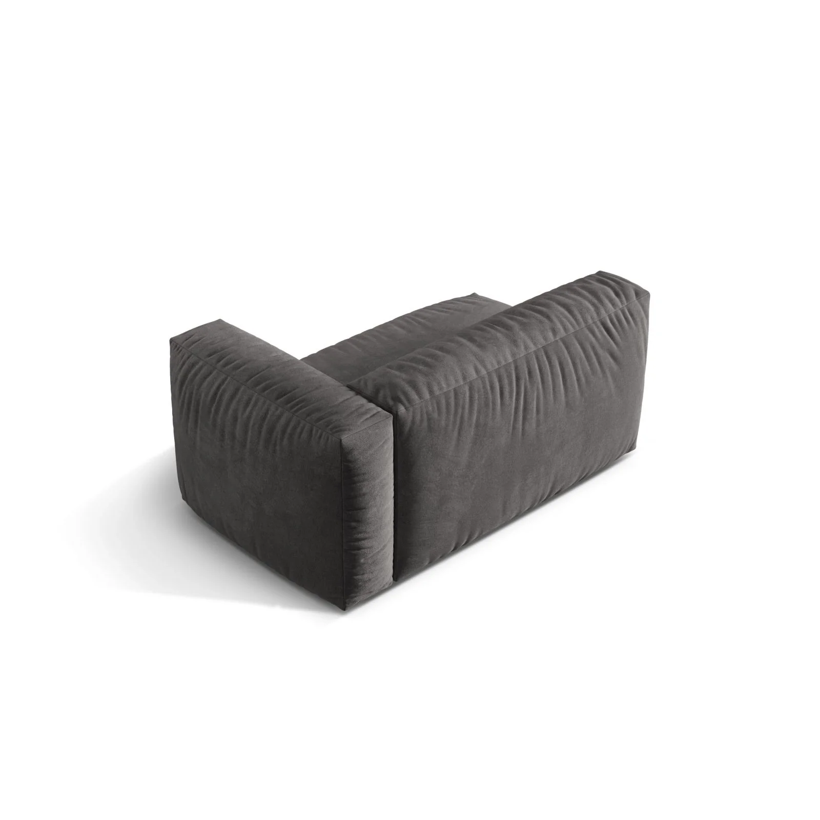 Martina Modulares Sofa Sitzelement, Rechte Seite, Sitztiefe 76 cm, aus Samt, Cord, Boucle oder Strukturstoff, 160x106 cm - Image 34