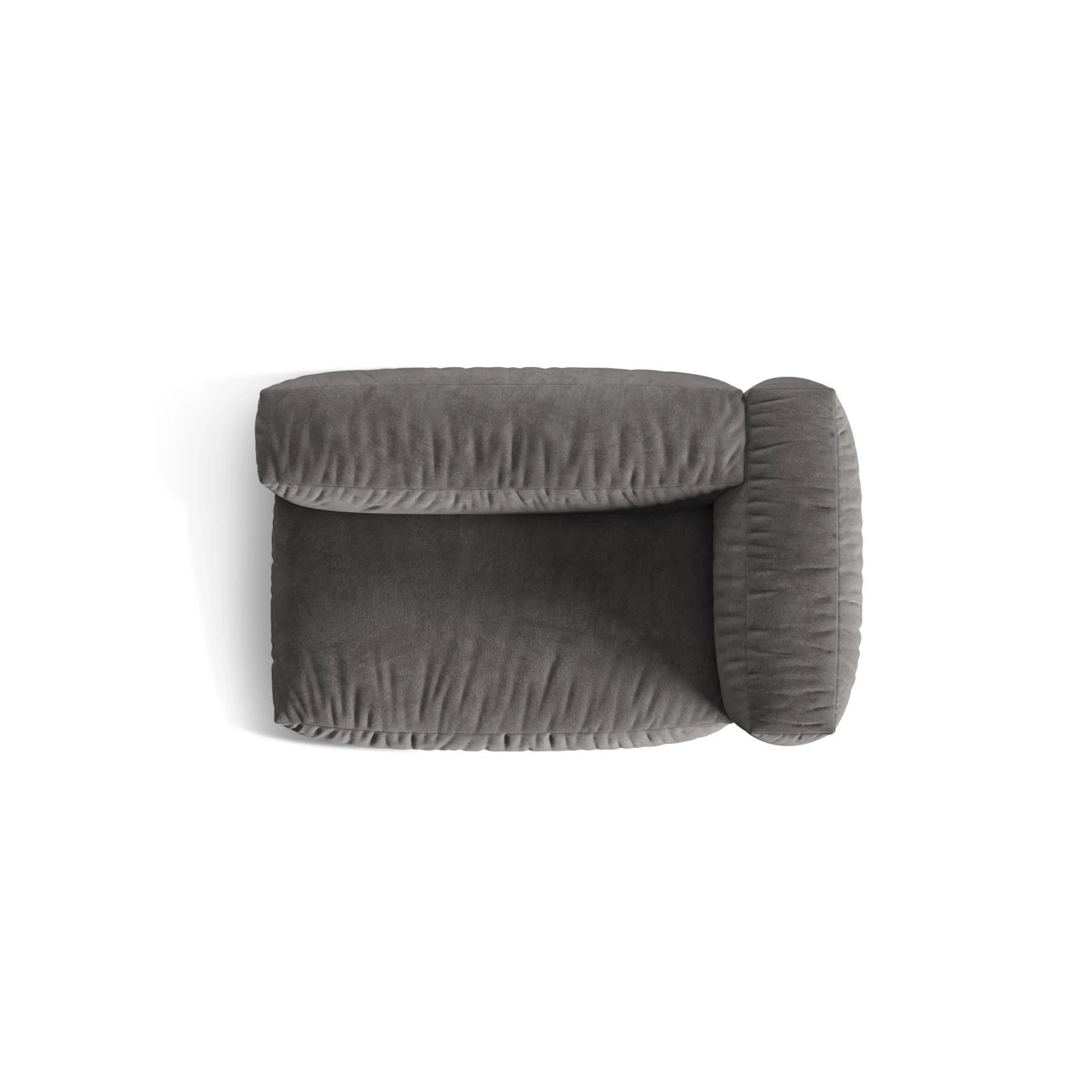 Martina Modulares Sofa Sitzelement, Rechte Seite, Sitztiefe 76 cm, aus Samt, Cord, Boucle oder Strukturstoff, 160x106 cm - Image 35