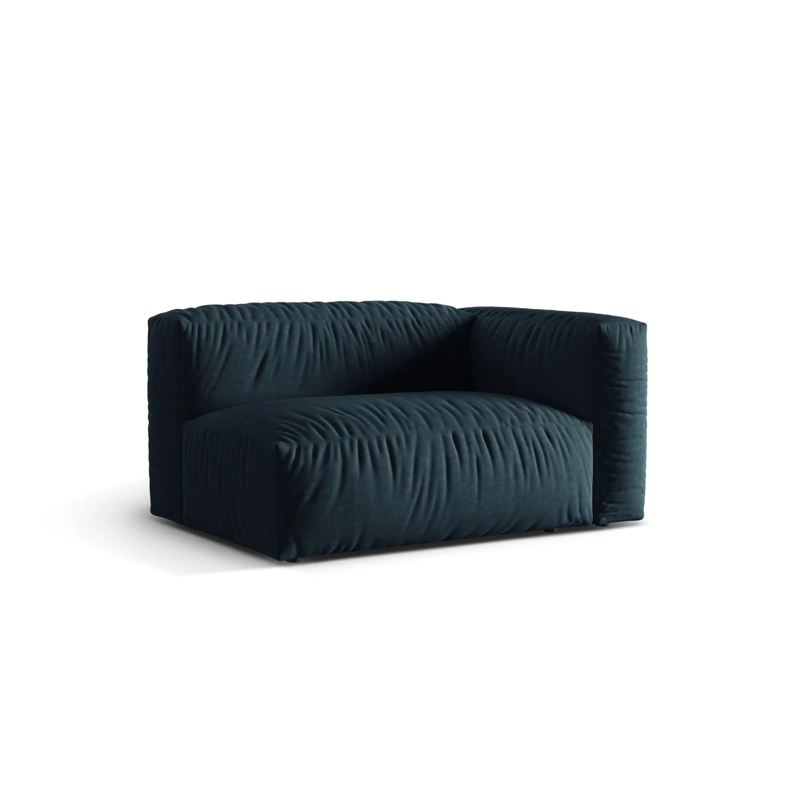 Martina Modulares Sofa Sitzelement, Rechte Seite, Sitztiefe 76 cm, aus Samt, Cord, Boucle oder Strukturstoff, 160x106 cm - Image 51