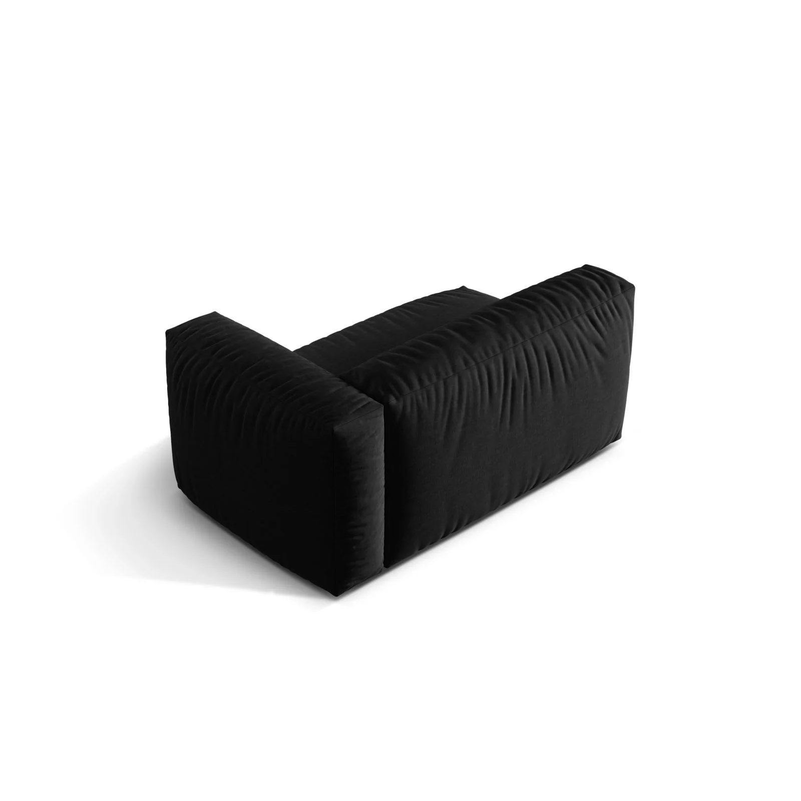 Martina Modulares Sofa Sitzelement, Rechte Seite, Sitztiefe 76 cm, aus Samt, Cord, Boucle oder Strukturstoff, 160x106 cm - Image 58