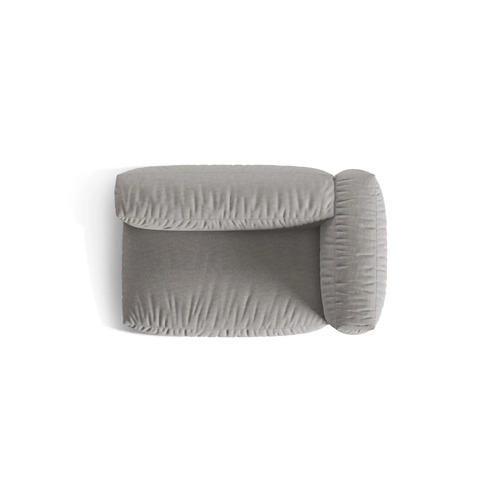 Martina Modulares Sofa Sitzelement, Rechte Seite, Sitztiefe 76 cm, aus Samt, Cord, Boucle oder Strukturstoff, 160x106 cm - Image 65