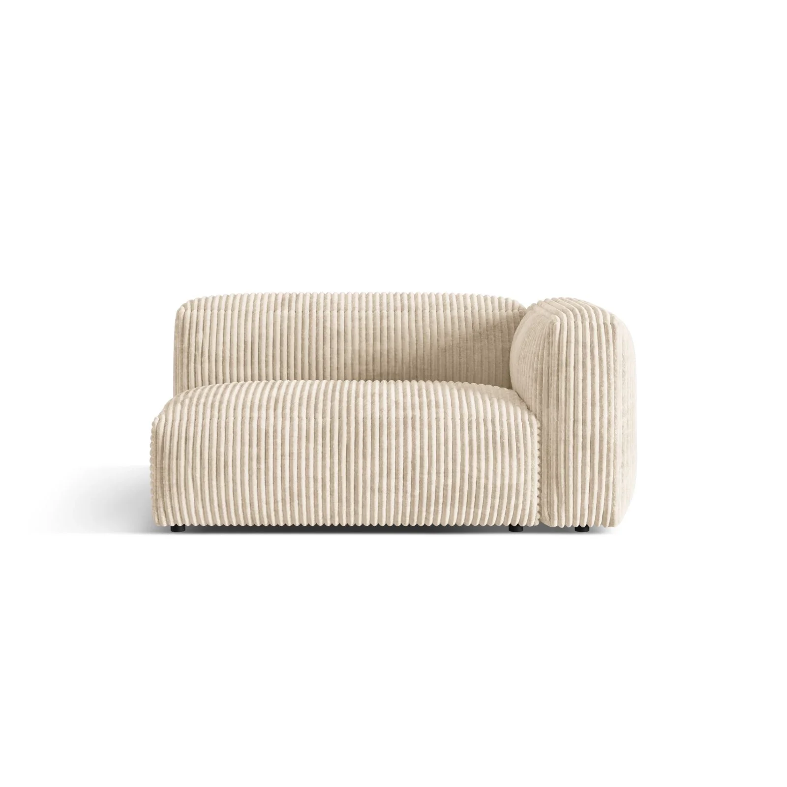 Martina Modulares Sofa Sitzelement, Rechte Seite, Sitztiefe 76 cm, aus Samt, Cord, Boucle oder Strukturstoff, 160x106 cm - Image 79
