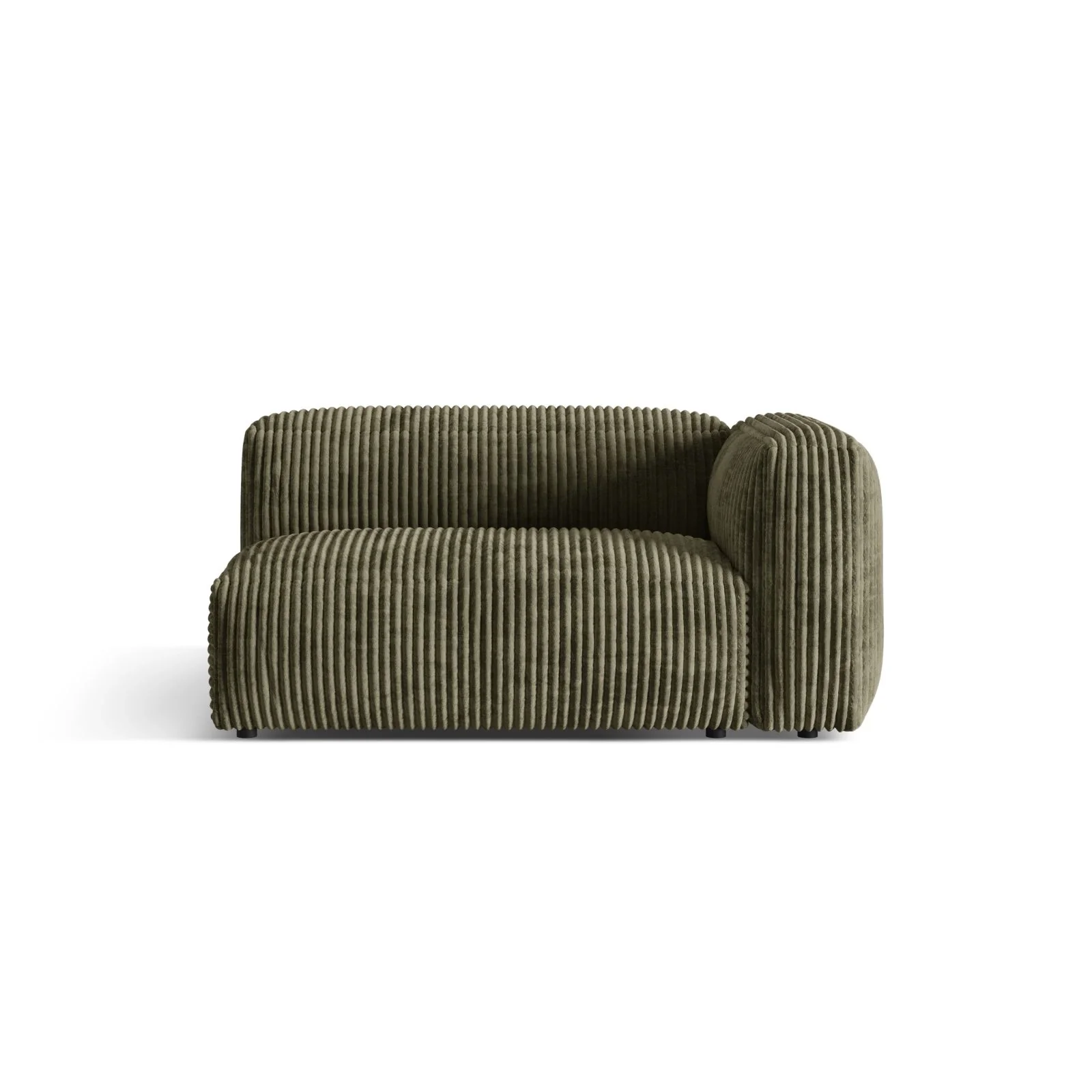 Martina Modulares Sofa Sitzelement, Rechte Seite, Sitztiefe 76 cm, aus Samt, Cord, Boucle oder Strukturstoff, 160x106 cm - Image 91