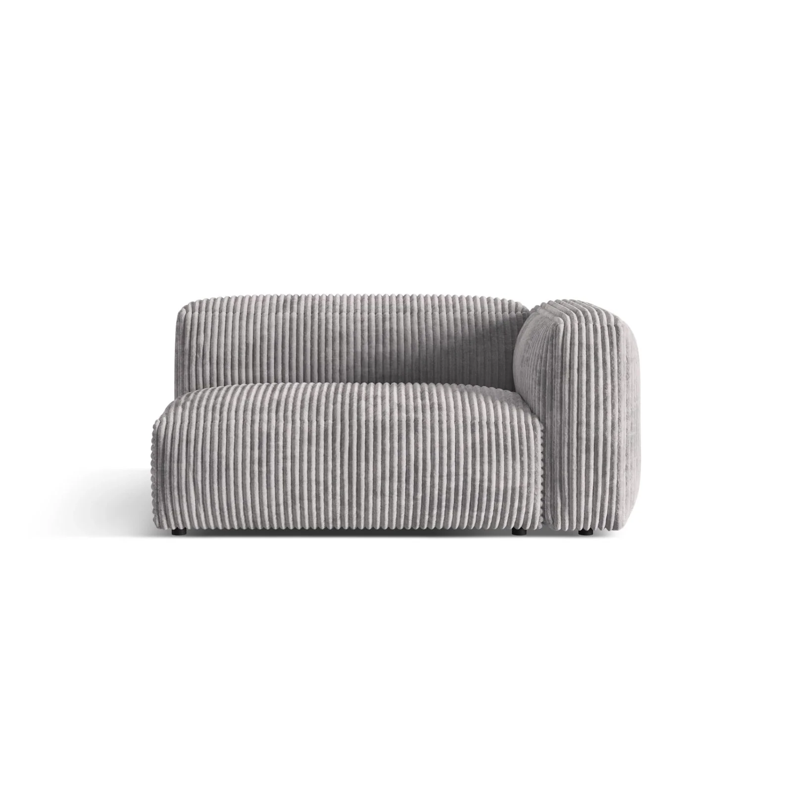 Martina Modulares Sofa Sitzelement, Rechte Seite, Sitztiefe 76 cm, aus Samt, Cord, Boucle oder Strukturstoff, 160x106 cm - Image 97