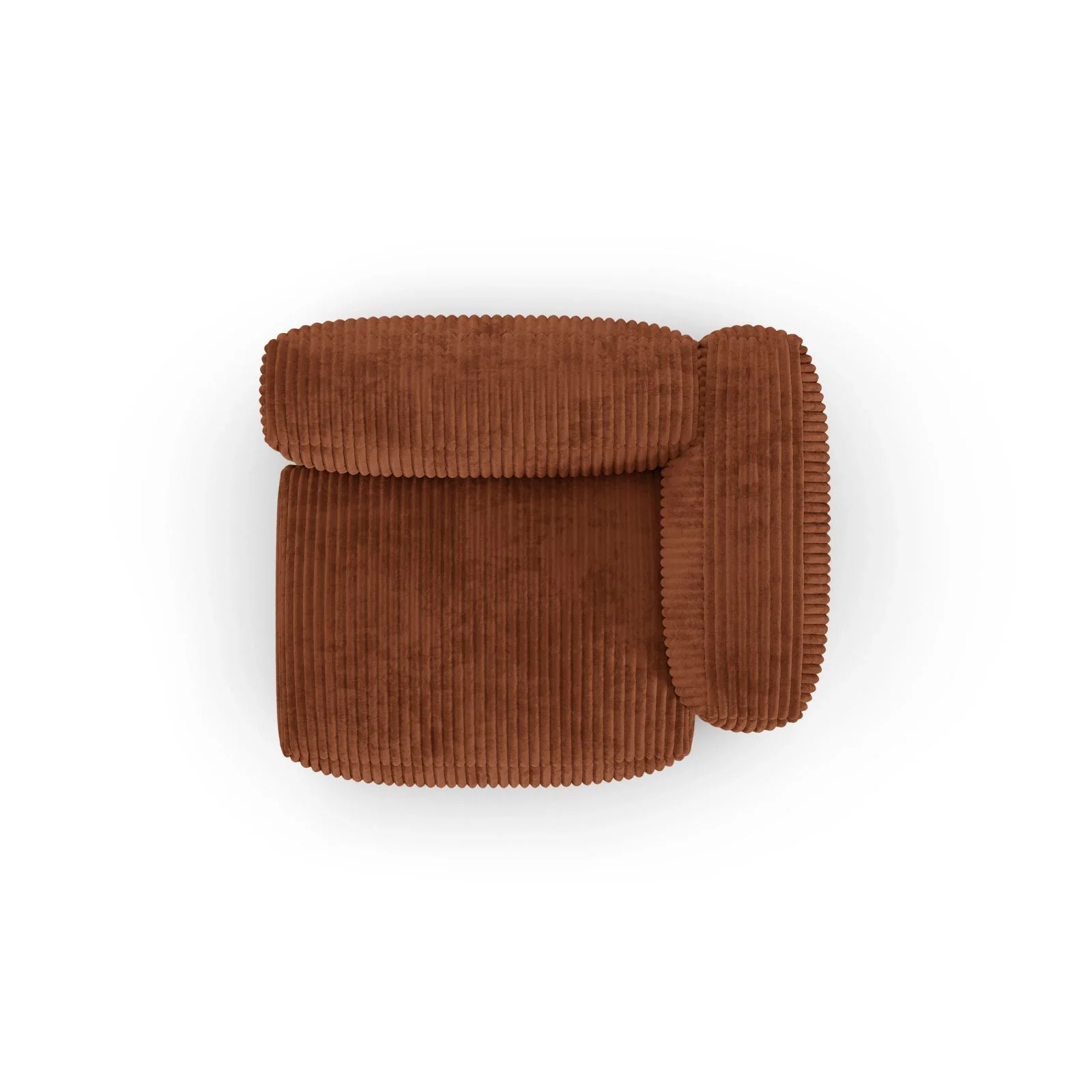 Martina Modulares Sofa Sitzelement, Rechte Seite, Sitztiefe 90 cm, aus Samt, Cord, Boucle oder Strukturstoff, 120x120 cm - Image 107