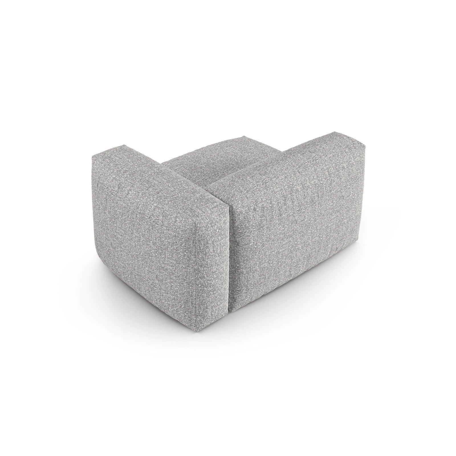Martina Modulares Sofa Sitzelement, Rechte Seite, Sitztiefe 90 cm, aus Samt, Cord, Boucle oder Strukturstoff, 120x120 cm - Image 118