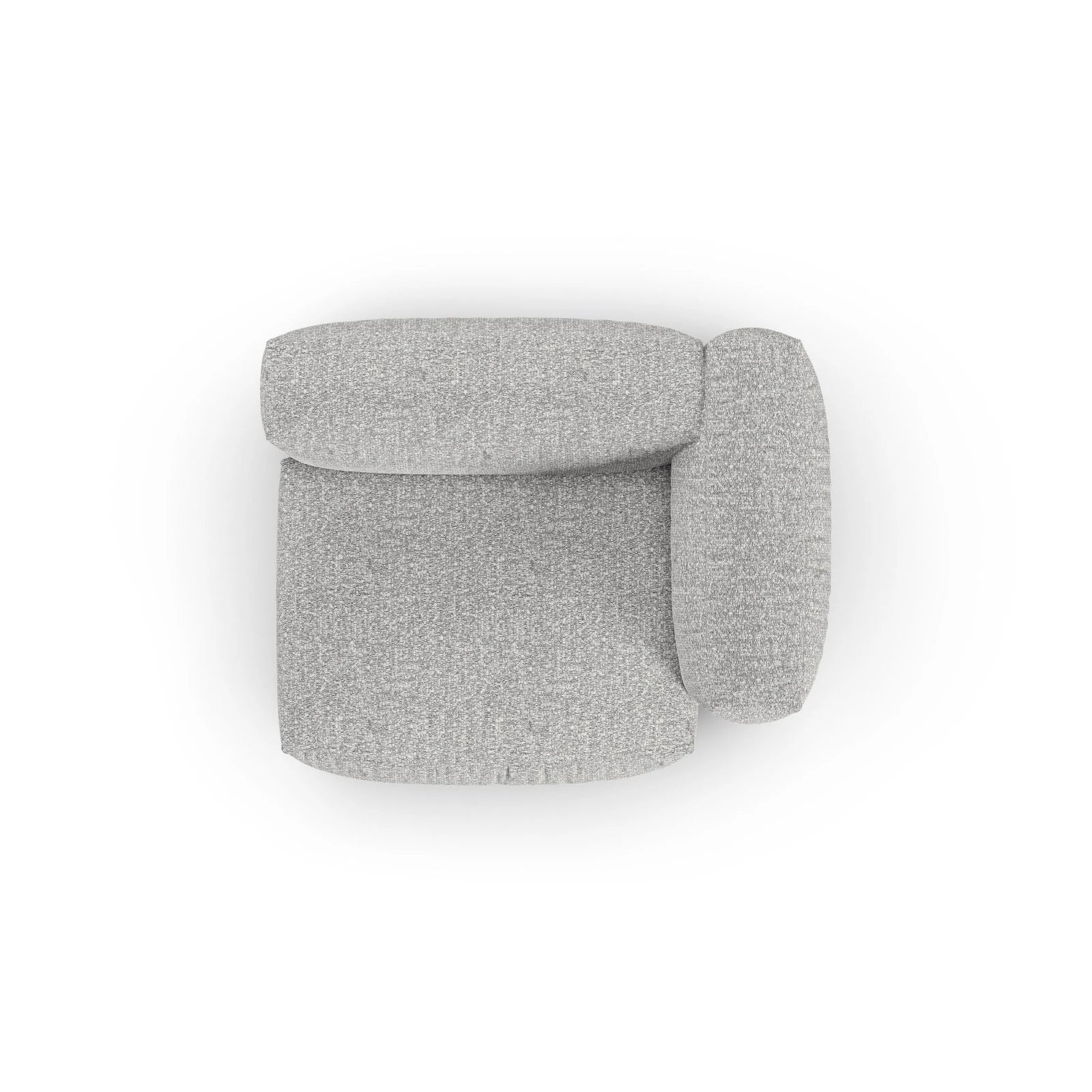 Martina Modulares Sofa Sitzelement, Rechte Seite, Sitztiefe 90 cm, aus Samt, Cord, Boucle oder Strukturstoff, 120x120 cm - Image 119