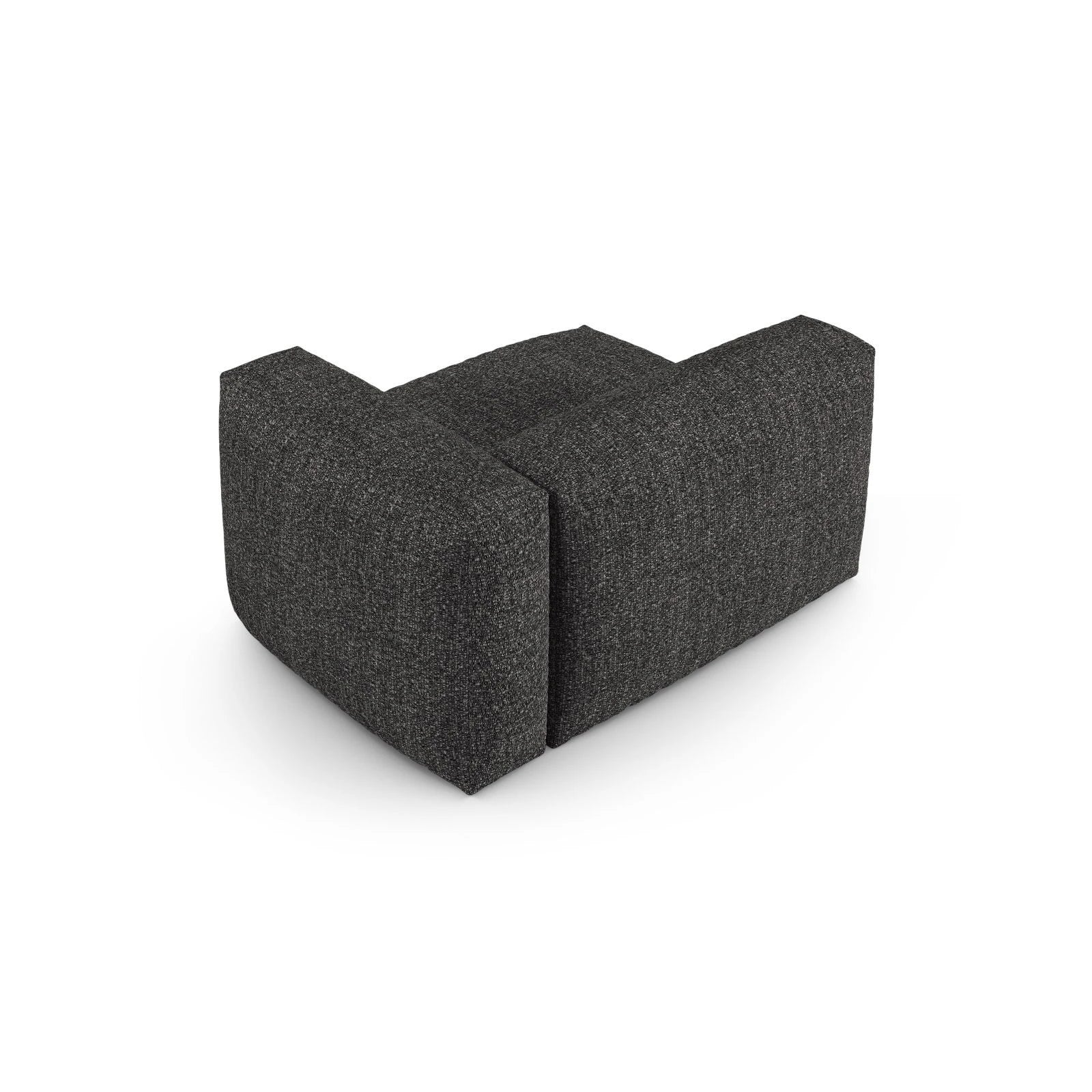 Martina Modulares Sofa Sitzelement, Rechte Seite, Sitztiefe 90 cm, aus Samt, Cord, Boucle oder Strukturstoff, 120x120 cm - Image 124