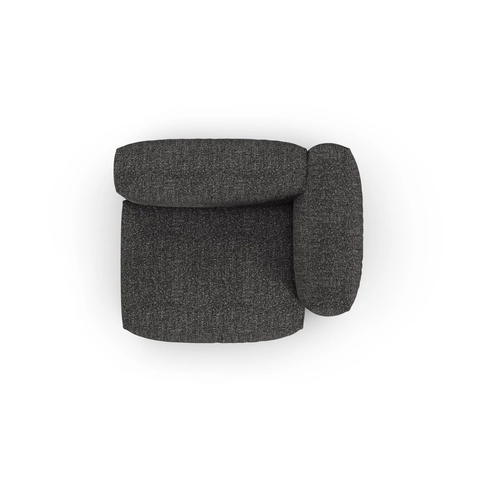Martina Modulares Sofa Sitzelement, Rechte Seite, Sitztiefe 90 cm, aus Samt, Cord, Boucle oder Strukturstoff, 120x120 cm - Image 125