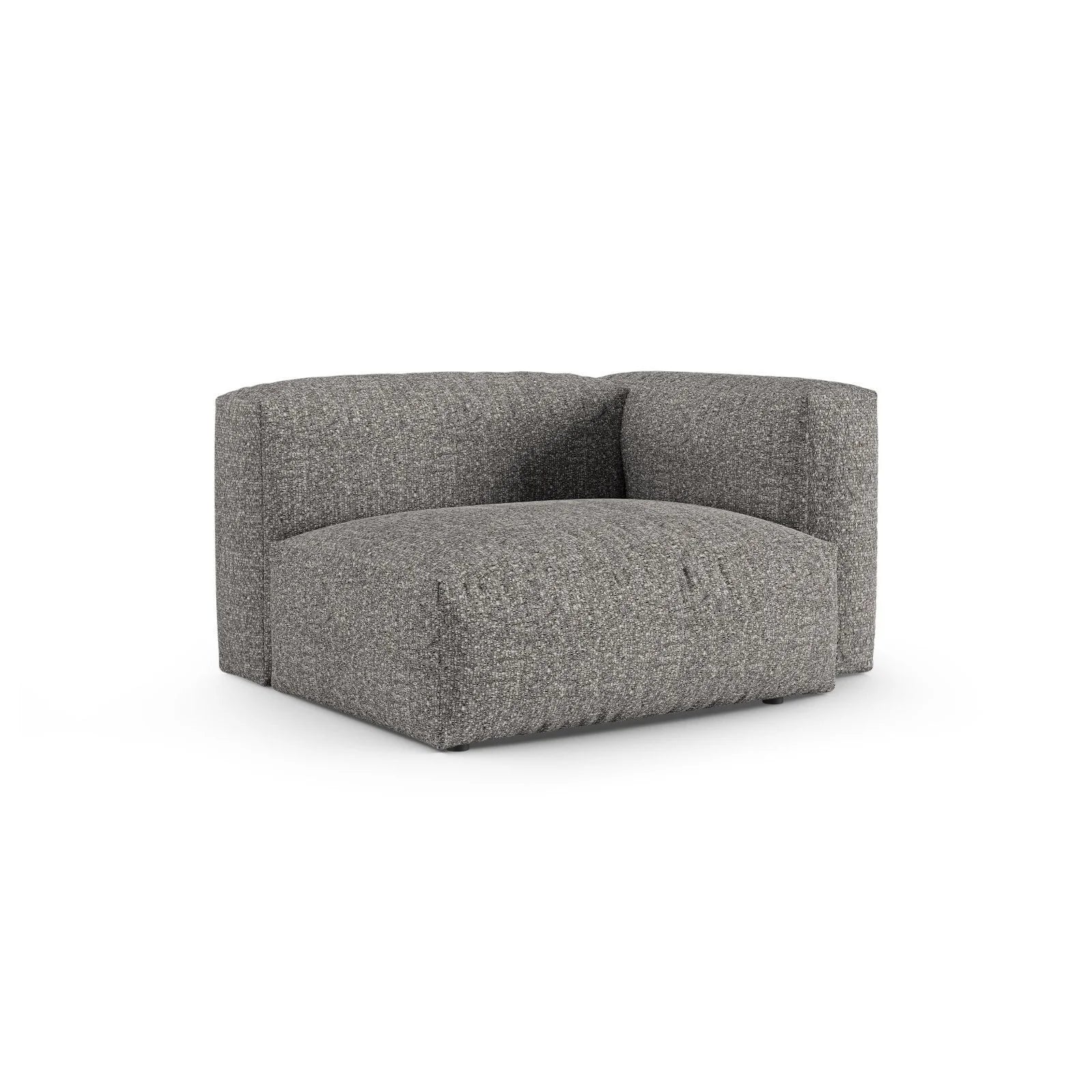 Martina Modulares Sofa Sitzelement, Rechte Seite, Sitztiefe 90 cm, aus Samt, Cord, Boucle oder Strukturstoff, 120x120 cm - Image 129