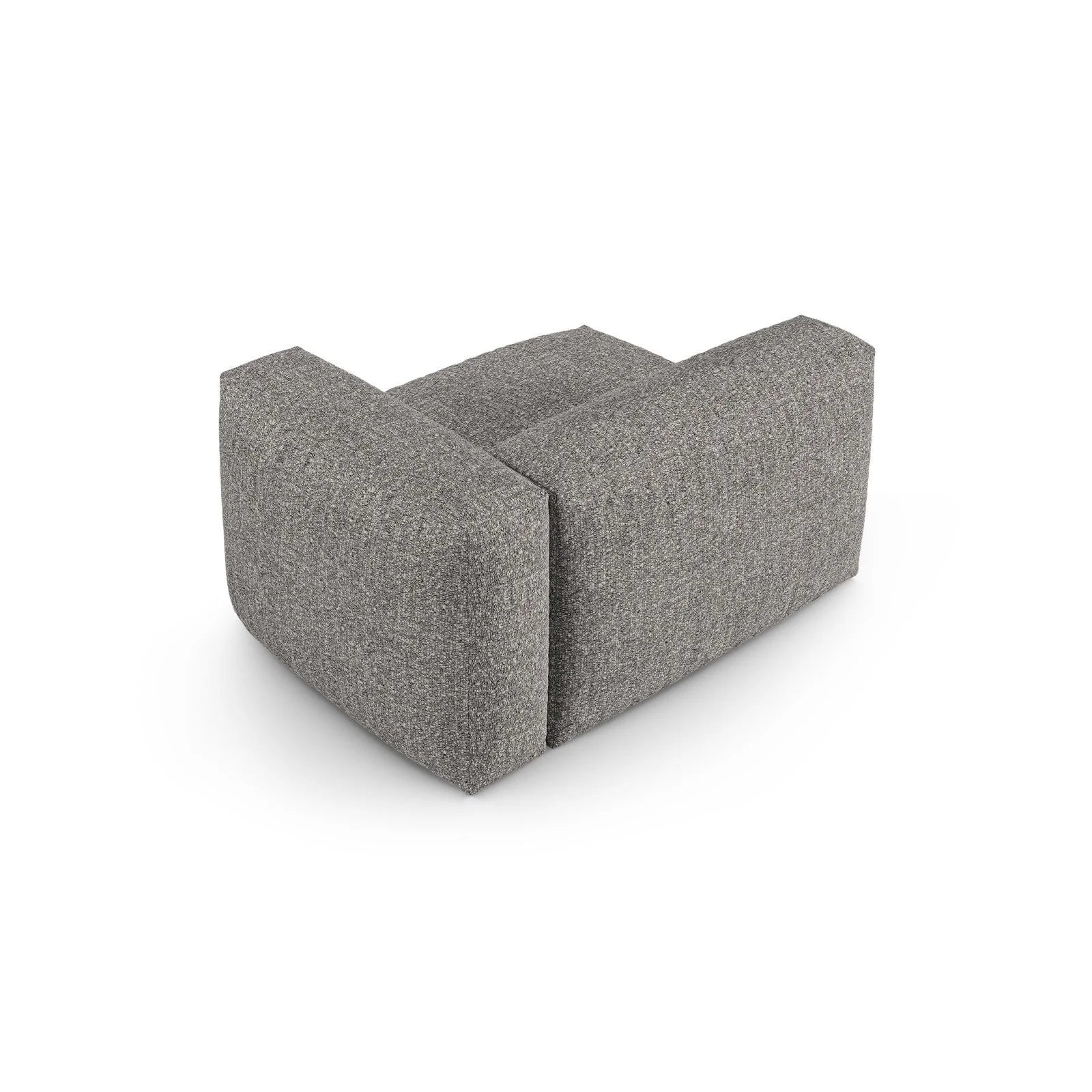 Martina Modulares Sofa Sitzelement, Rechte Seite, Sitztiefe 90 cm, aus Samt, Cord, Boucle oder Strukturstoff, 120x120 cm - Image 130