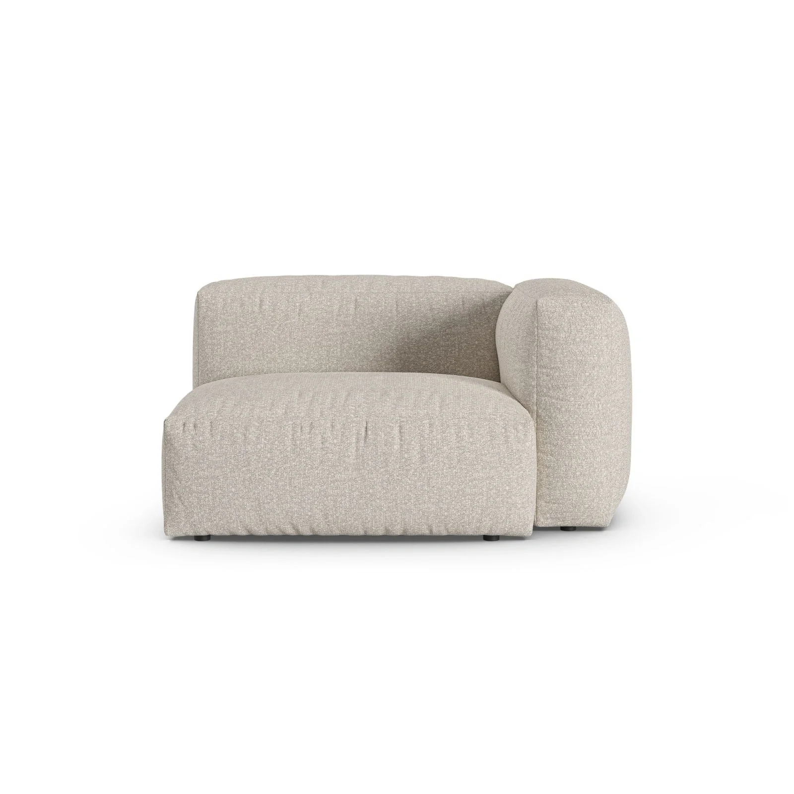 Martina Modulares Sofa Sitzelement, Rechte Seite, Sitztiefe 90 cm, aus Samt, Cord, Boucle oder Strukturstoff, 120x120 cm - Image 133
