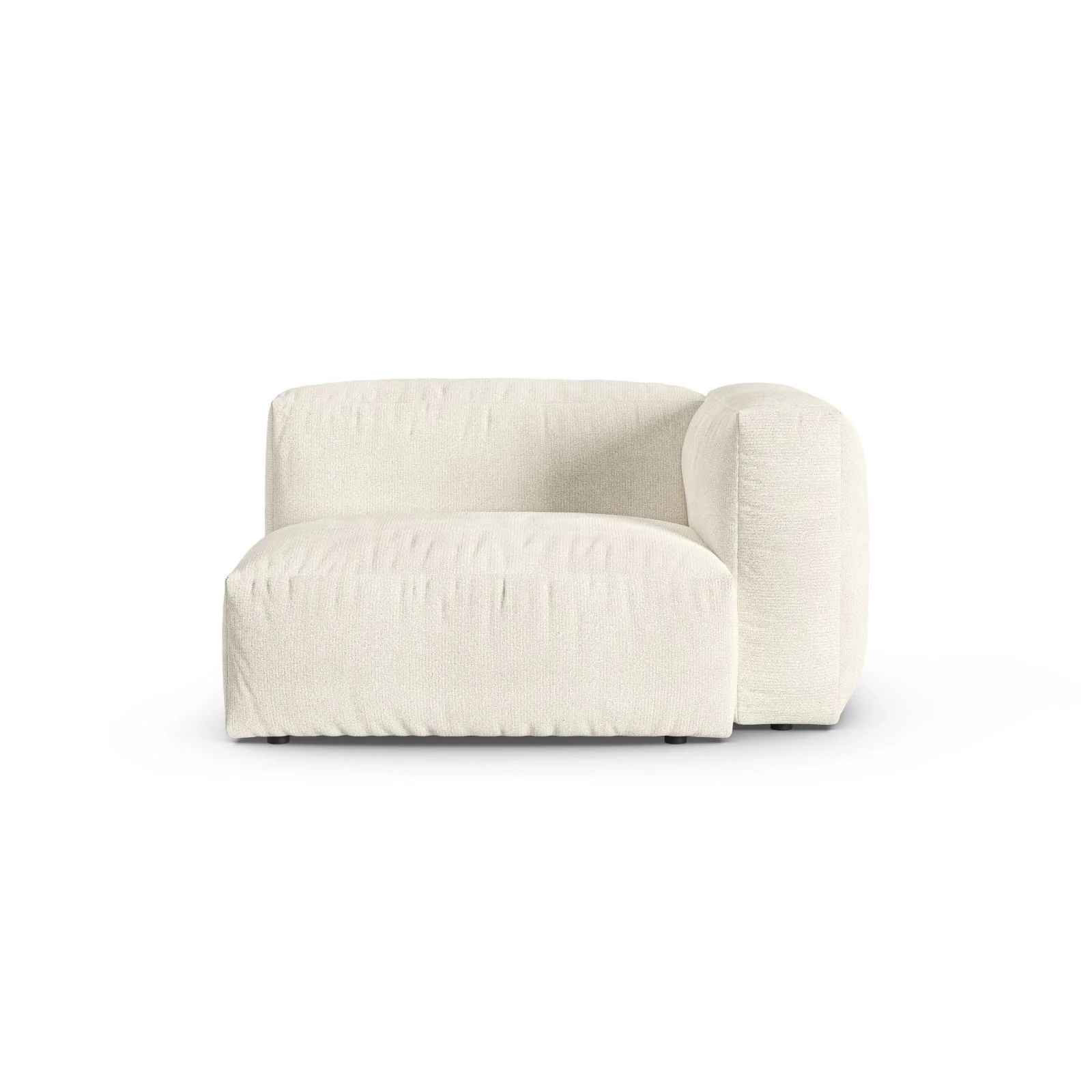 Martina Modulares Sofa Sitzelement, Rechte Seite, Sitztiefe 90 cm, aus Samt, Cord, Boucle oder Strukturstoff, 120x120 cm - Image 139