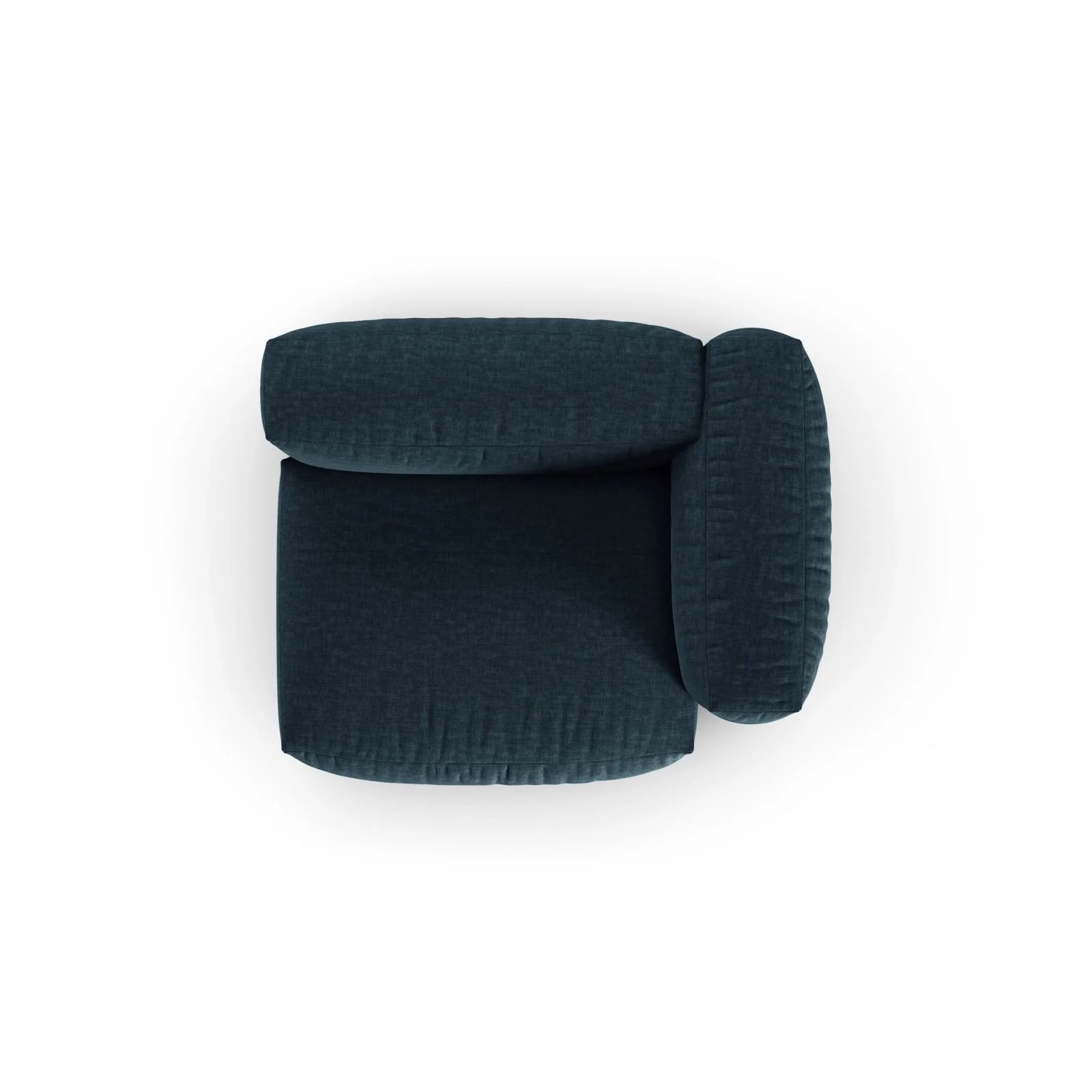 Martina Modulares Sofa Sitzelement, Rechte Seite, Sitztiefe 90 cm, aus Samt, Cord, Boucle oder Strukturstoff, 120x120 cm - Image 53