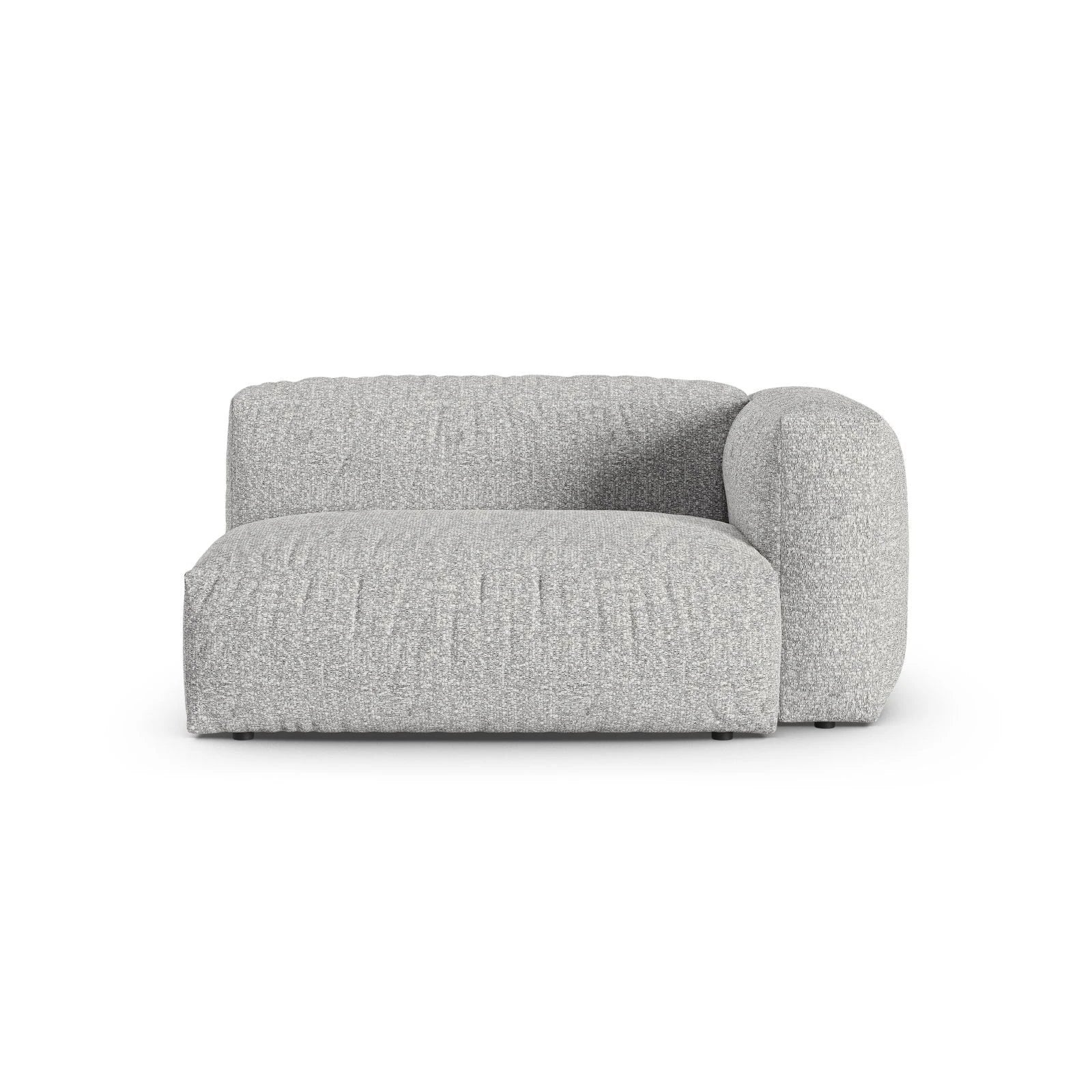 Martina Modulares Sofa Sitzelement, Rechte Seite, Sitztiefe 90 cm, aus Samt, Cord, Boucle oder Strukturstoff, 160x120 cm - Image 115