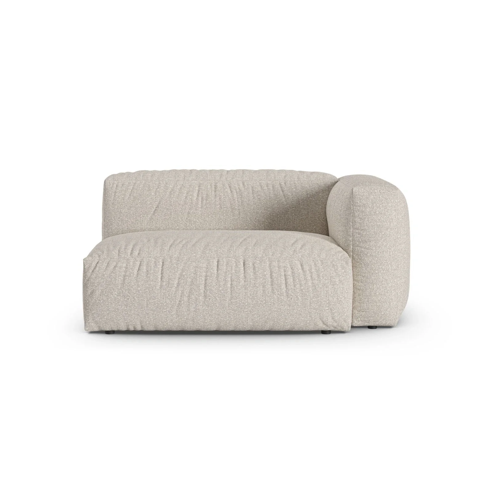 Martina Modulares Sofa Sitzelement, Rechte Seite, Sitztiefe 90 cm, aus Samt, Cord, Boucle oder Strukturstoff, 160x120 cm - Image 133