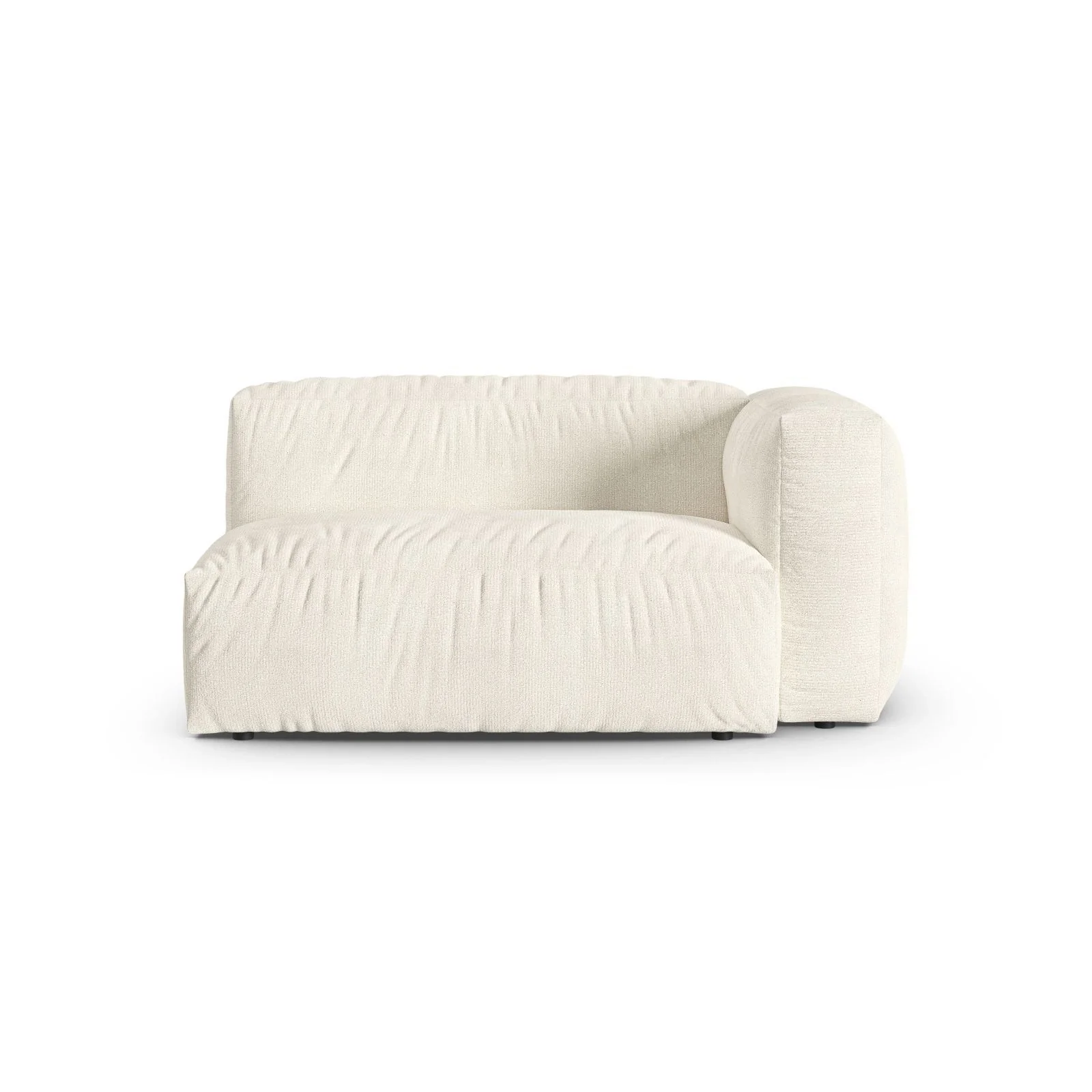 Martina Modulares Sofa Sitzelement, Rechte Seite, Sitztiefe 90 cm, aus Samt, Cord, Boucle oder Strukturstoff, 160x120 cm - Image 139