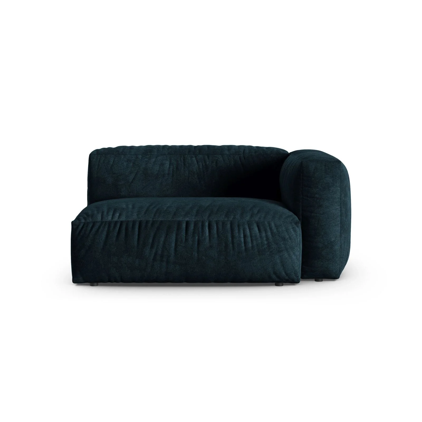 Martina Modulares Sofa Sitzelement, Rechte Seite, Sitztiefe 90 cm, aus Samt, Cord, Boucle oder Strukturstoff, 160x120 cm - Image 25