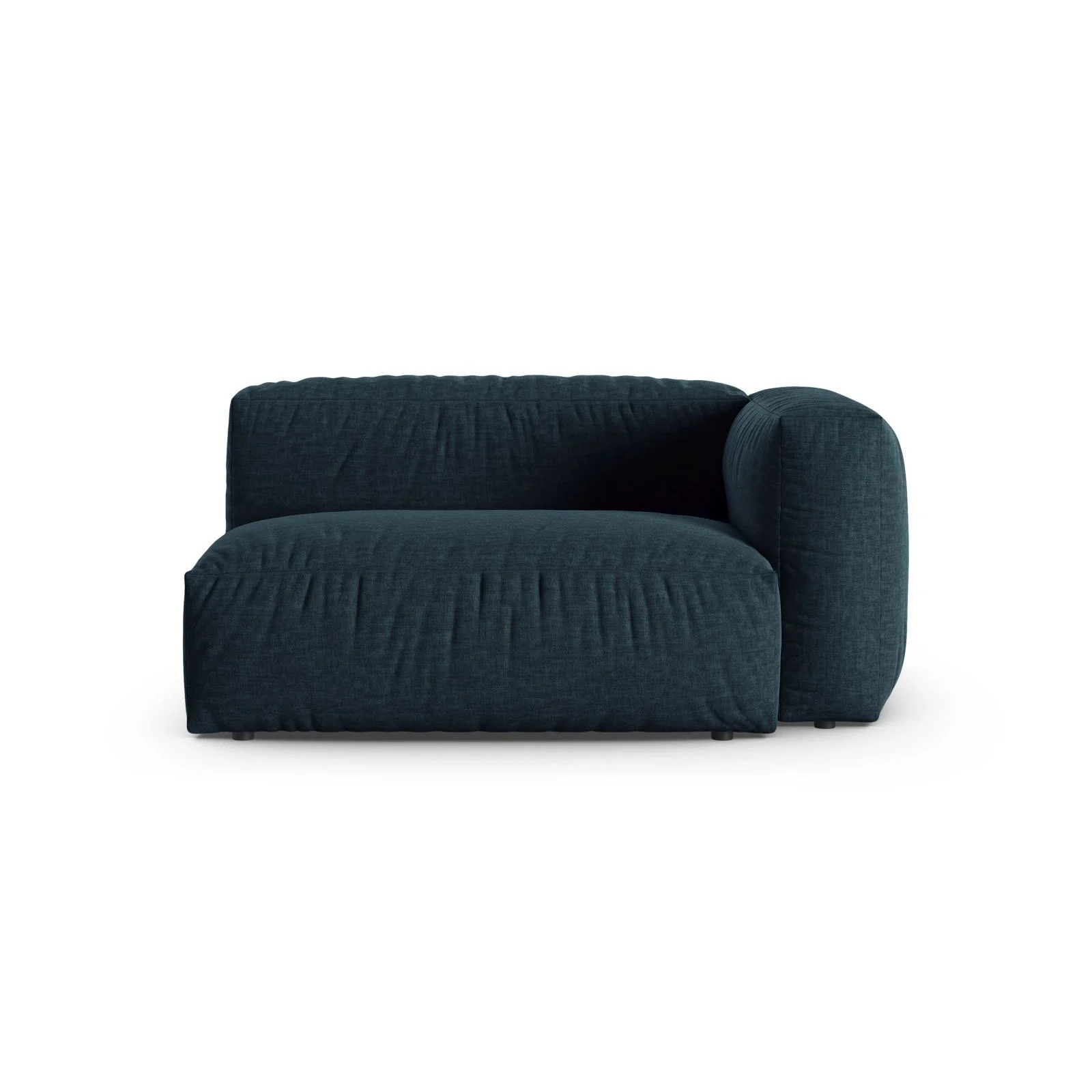Martina Modulares Sofa Sitzelement, Rechte Seite, Sitztiefe 90 cm, aus Samt, Cord, Boucle oder Strukturstoff, 160x120 cm - Image 49