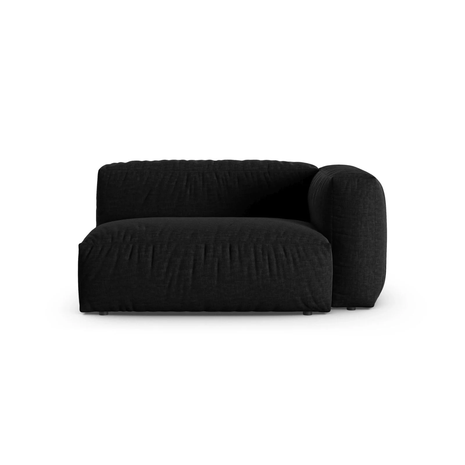 Martina Modulares Sofa Sitzelement, Rechte Seite, Sitztiefe 90 cm, aus Samt, Cord, Boucle oder Strukturstoff, 160x120 cm - Image 55