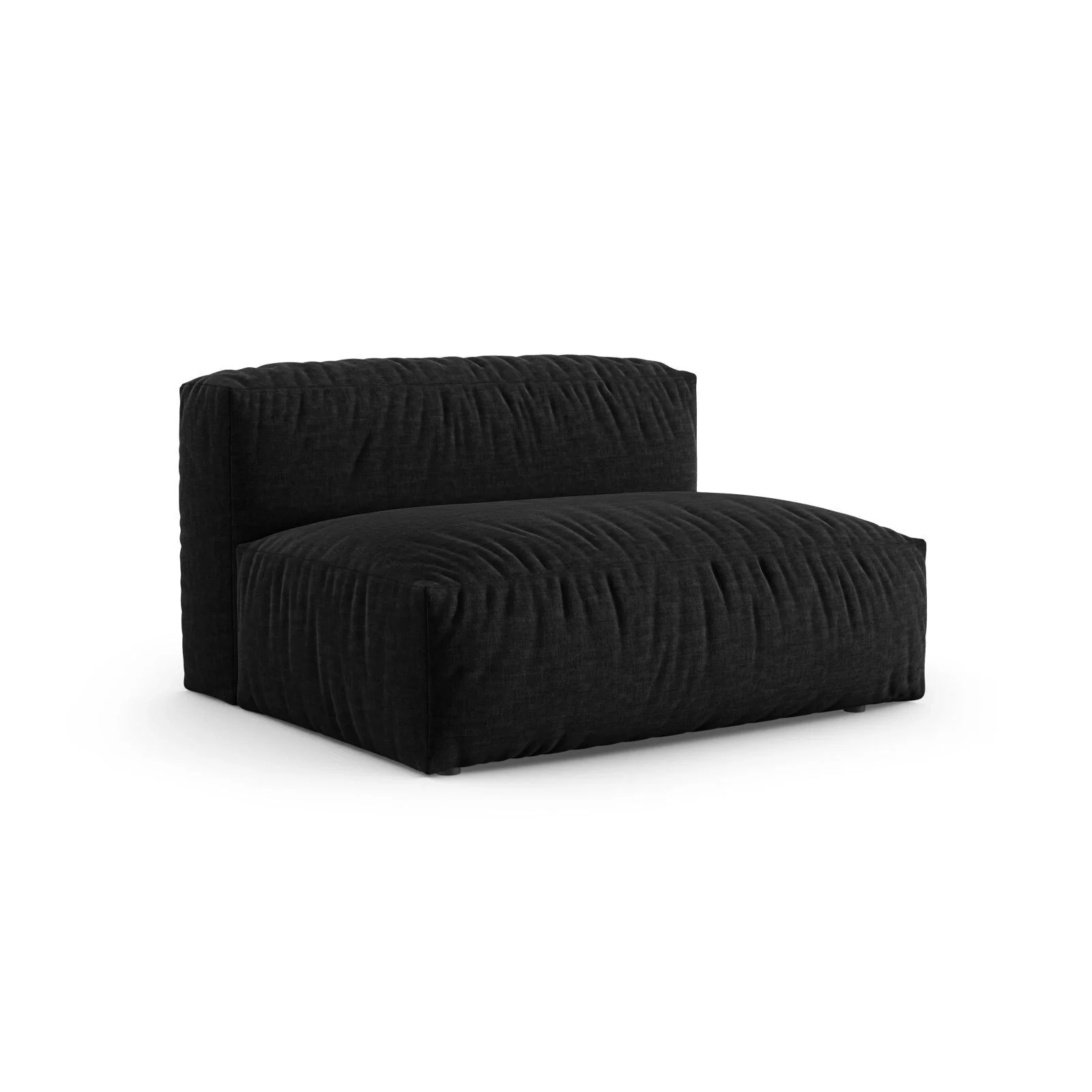 Martina Modulares Sofa Sitzelement, Rechte Seite, Sitztiefe 90 cm, aus Samt, Cord, Boucle oder Strukturstoff, 160x120 cm - Image 57