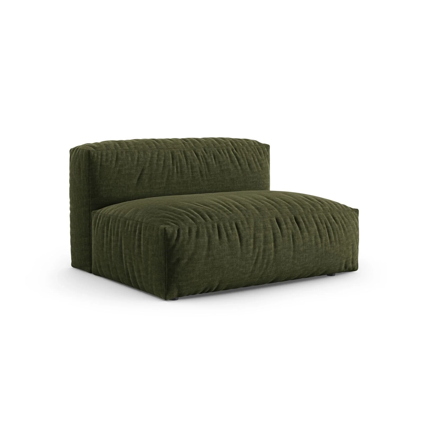 Martina Modulares Sofa Sitzelement, Rechte Seite, Sitztiefe 90 cm, aus Samt, Cord, Boucle oder Strukturstoff, 160x120 cm - Image 69