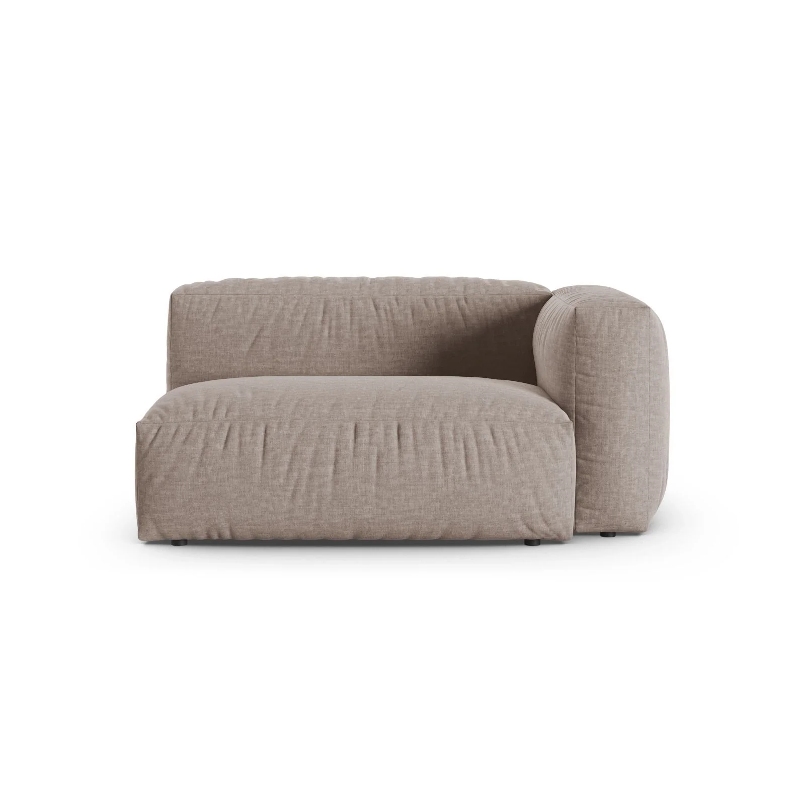 Martina Modulares Sofa Sitzelement, Rechte Seite, Sitztiefe 90 cm, aus Samt, Cord, Boucle oder Strukturstoff, 160x120 cm - Image 73