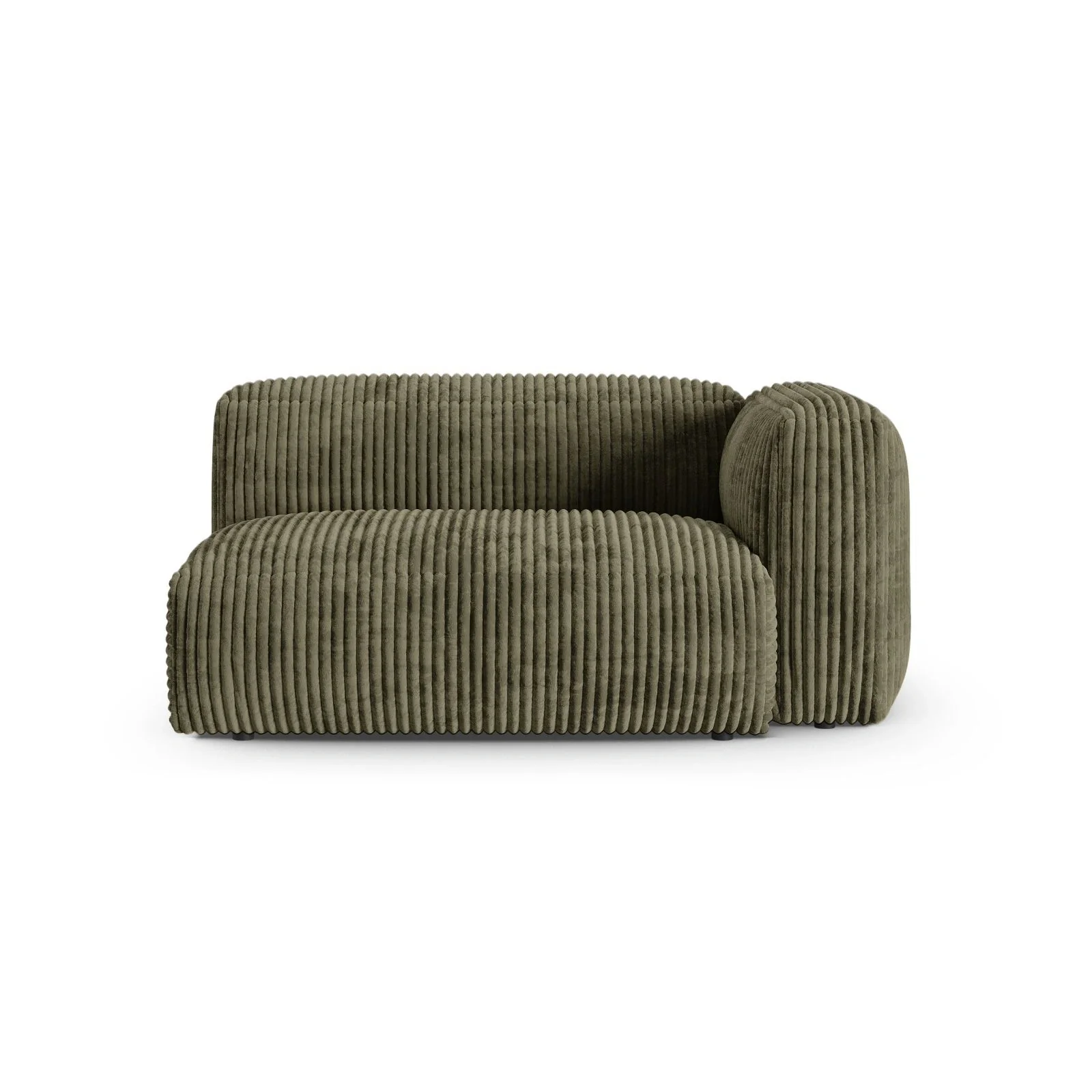 Martina Modulares Sofa Sitzelement, Rechte Seite, Sitztiefe 90 cm, aus Samt, Cord, Boucle oder Strukturstoff, 160x120 cm - Image 91