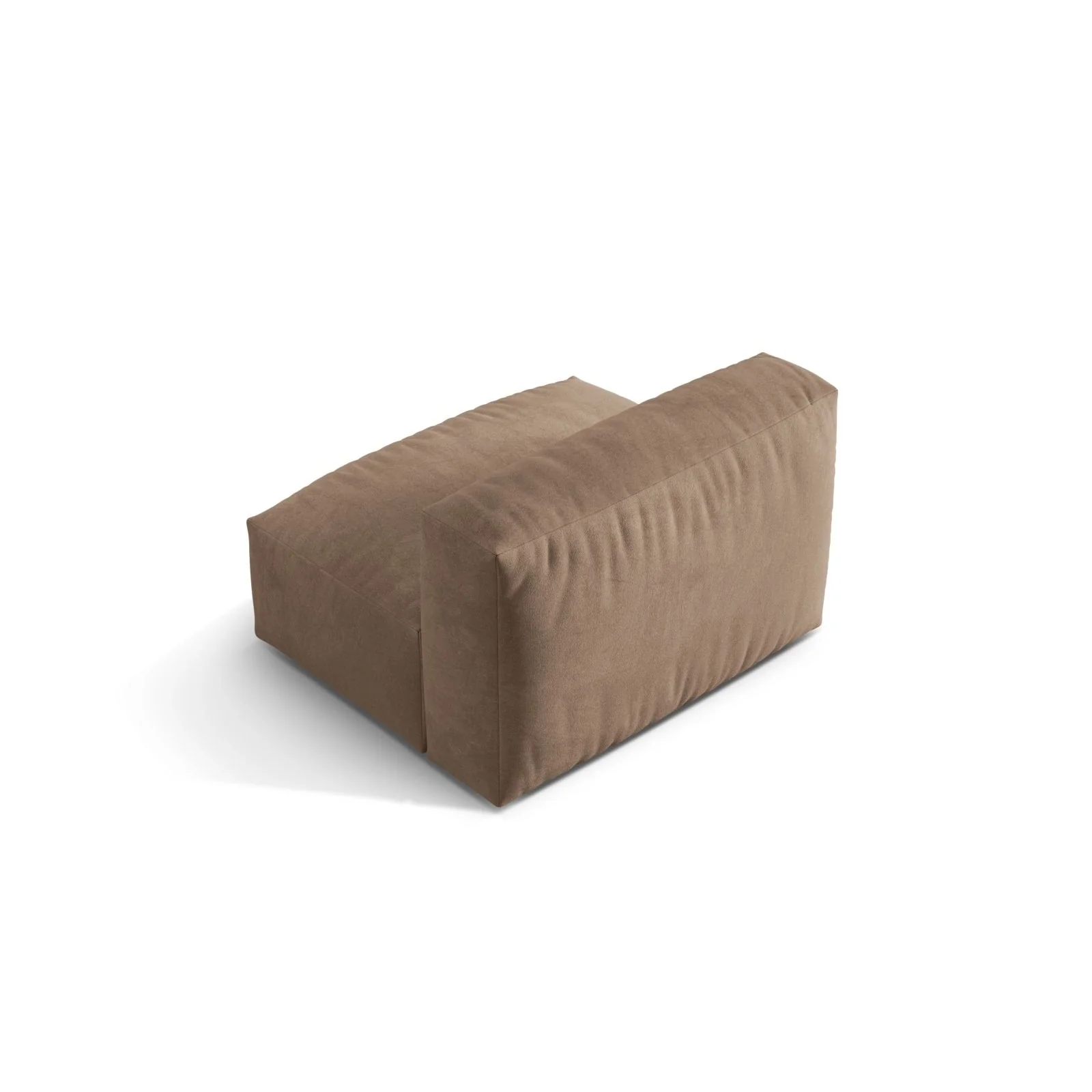 Martina Modulares Sofa Sitzelement, Sitztiefe 76 cm, aus Samt, Cord, Boucle oder Strukturstoff, 106x90 cm - Image 10