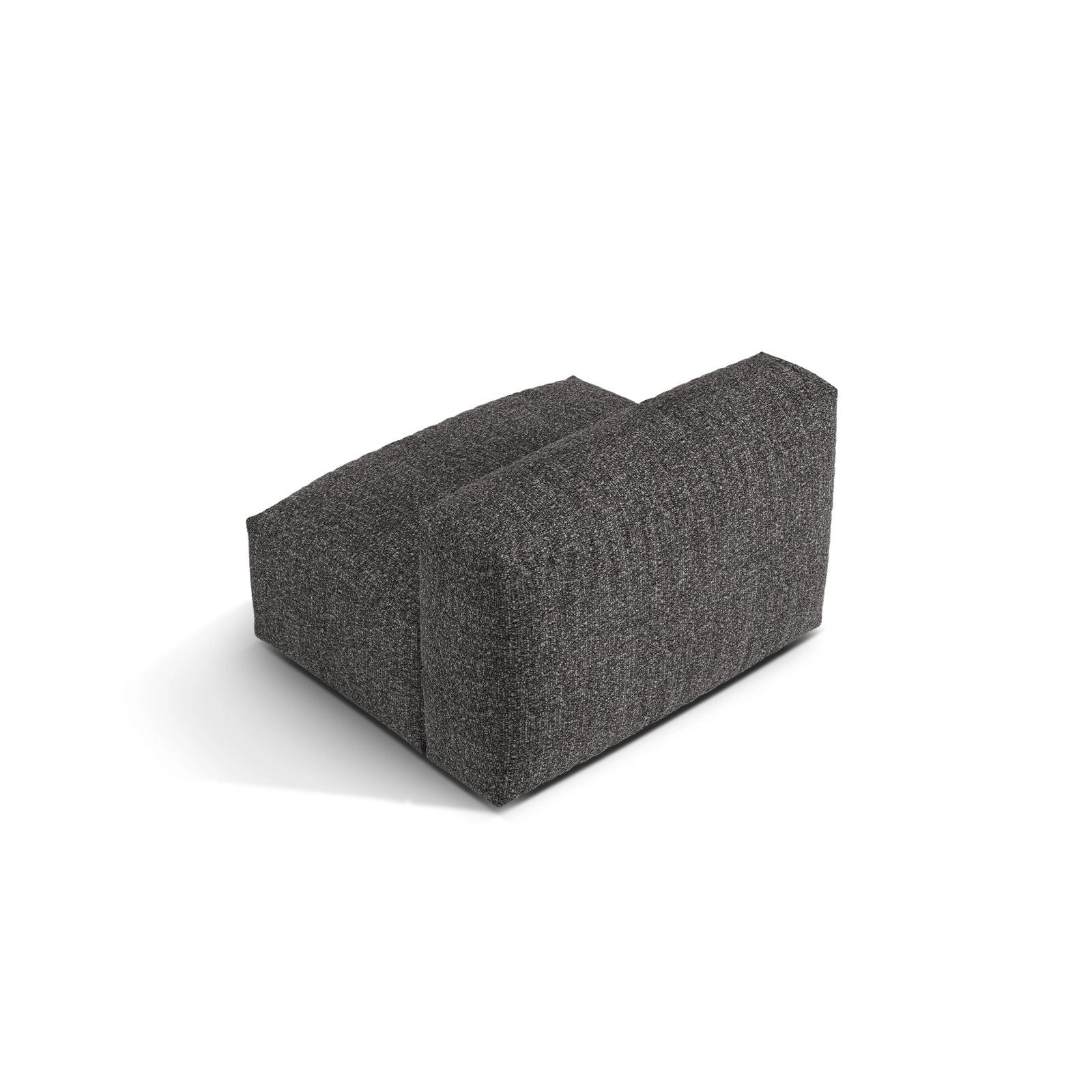 Martina Modulares Sofa Sitzelement, Sitztiefe 76 cm, aus Samt, Cord, Boucle oder Strukturstoff, 106x90 cm - Image 124