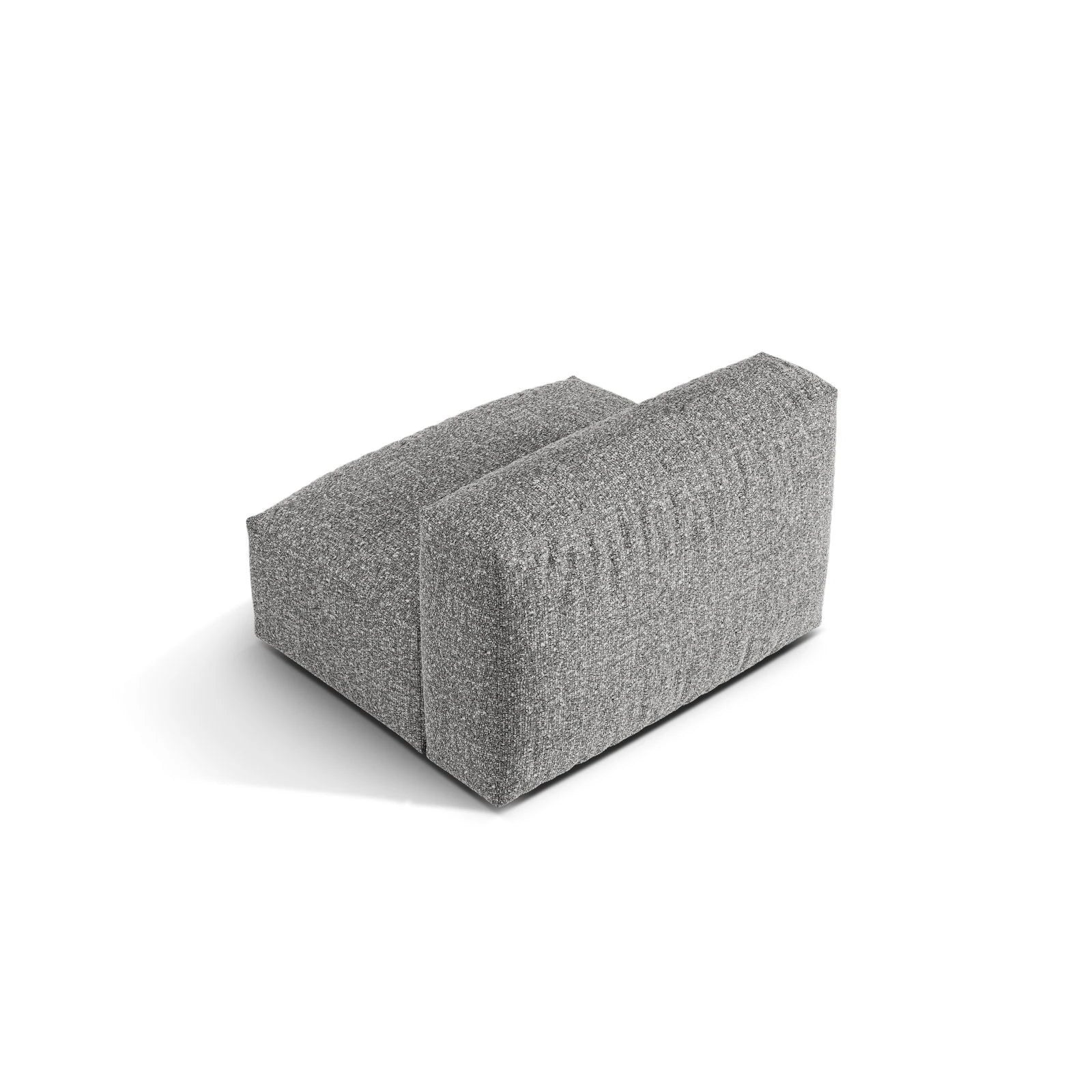 Martina Modulares Sofa Sitzelement, Sitztiefe 76 cm, aus Samt, Cord, Boucle oder Strukturstoff, 106x90 cm - Image 130